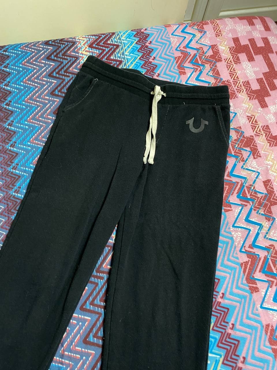 True Religion Vintage rare true religion big logo sweatpants Size US 32 / EU 48 - 13 Thumbnail