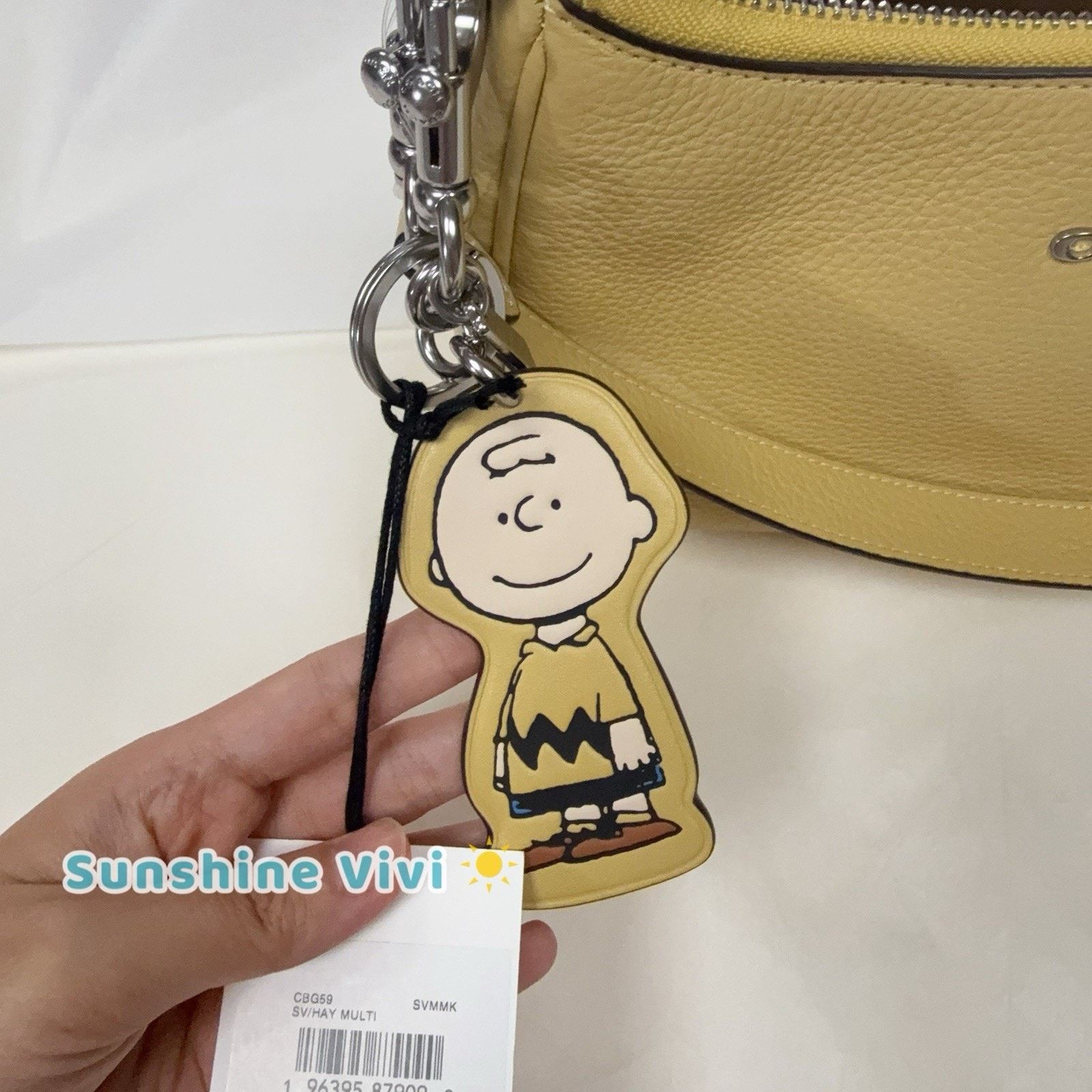 Coach NWT Coach X Peanuts Bundle Teri CBJ83 & CBG59 Charm Size ONE SIZE - 4 Thumbnail