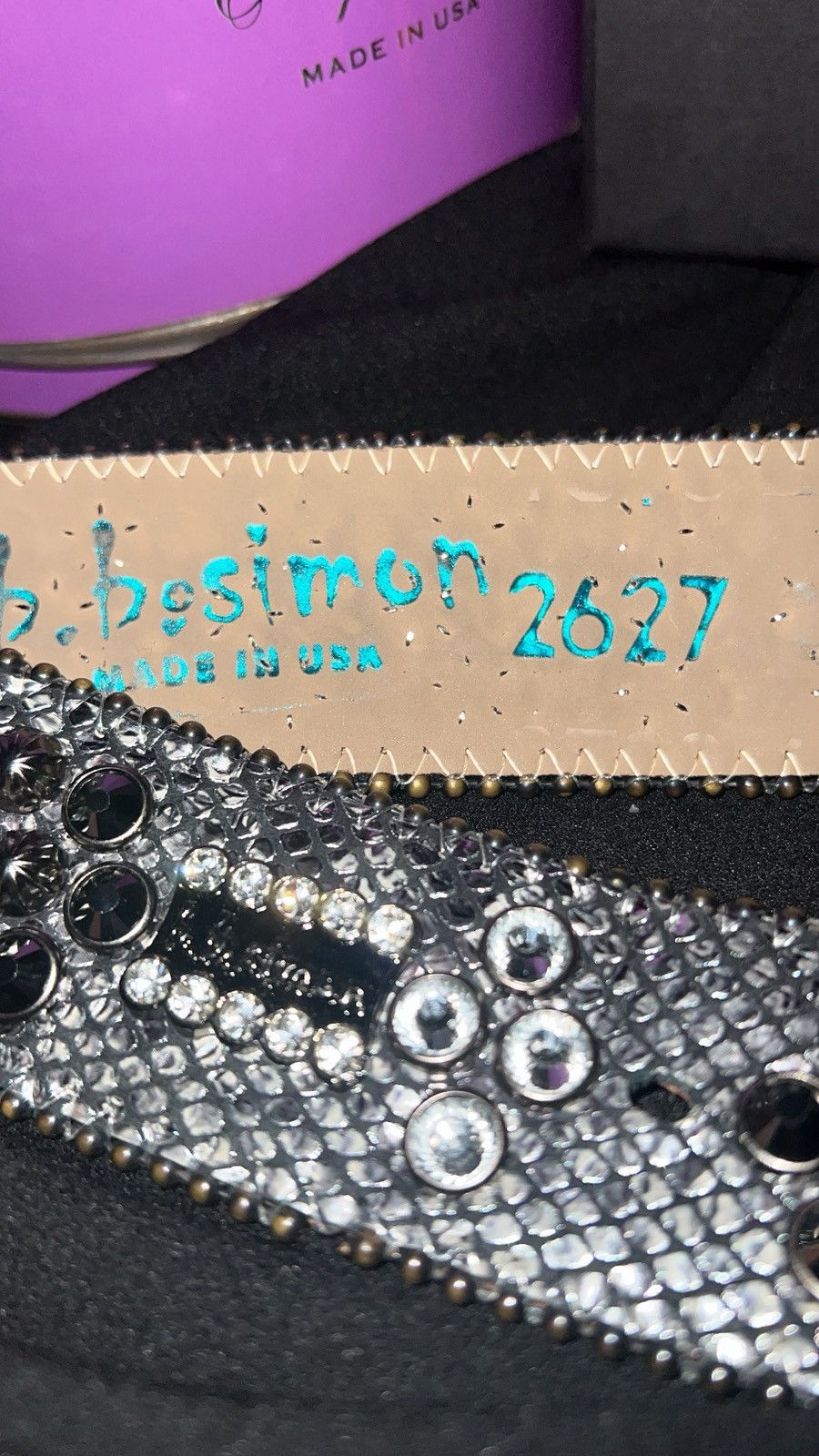B.B. Simon World B.B. Simon belt Size 42 - 3 Thumbnail