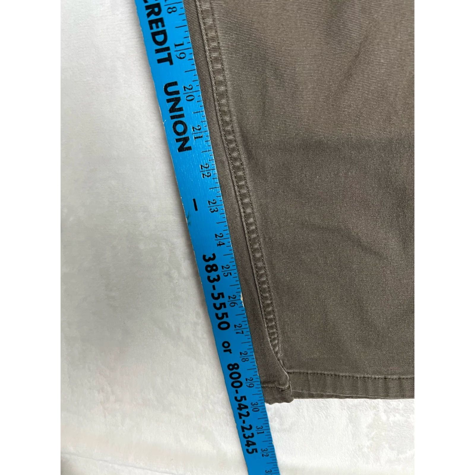 Vintage VINTAGE? No, Wolverine Carpenter Work Brown Pants Canvas Size 40x30 Workwear Grunge (Men) 5-Pocket Logo Flat Front Straight Leg Cotton Canvas Jeans Size US 40 / EU 56 - 6 Thumbnail