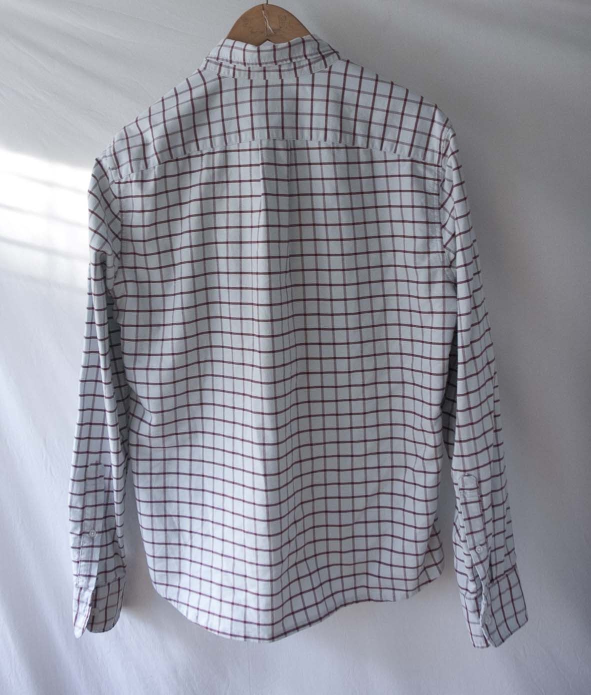 J.Crew J Crew Flex Shirt Flannel Pale Blue Plaid Size M Size US M / EU 48-50 / 2 - 6 Thumbnail
