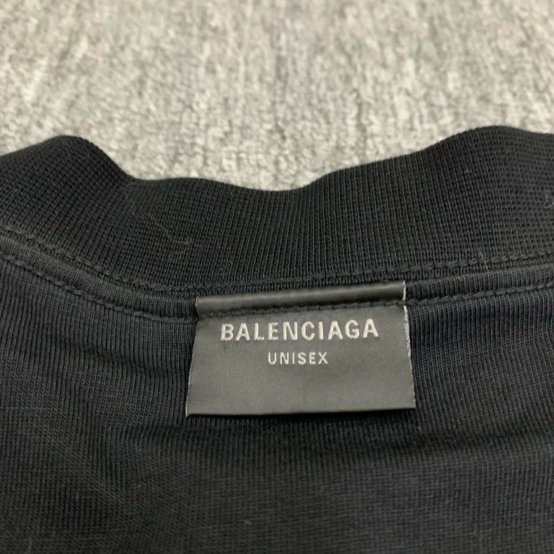 Balenciaga Balenciaga Black reversible mirror short sleeve Size US L / EU 52-54 / 3 - 6 Thumbnail