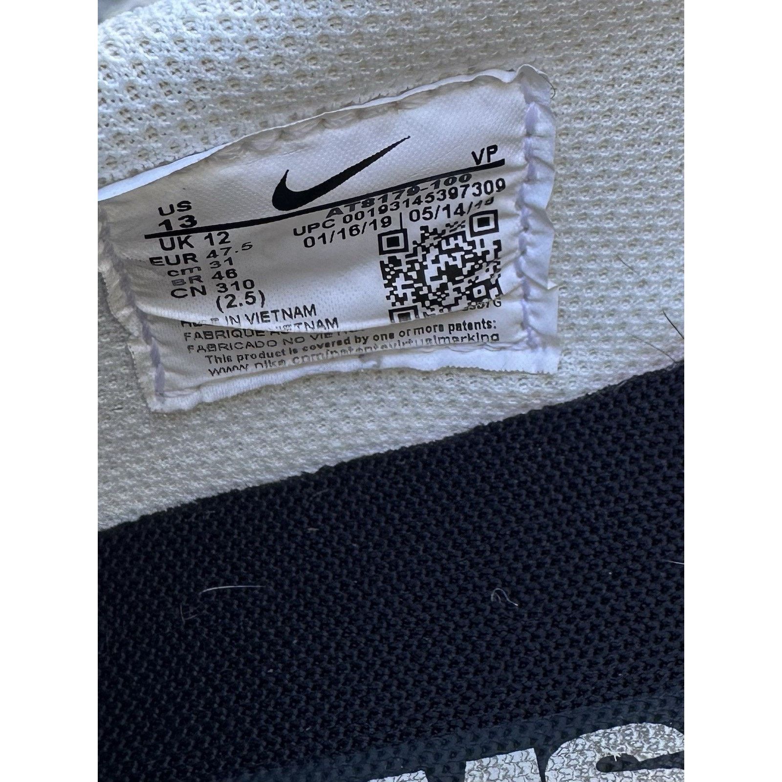 Nike Nike Air Vapormax D/MS/X White Athletic Shoes Men’s Size 13 Size US 13 / EU 46 - 13 Thumbnail