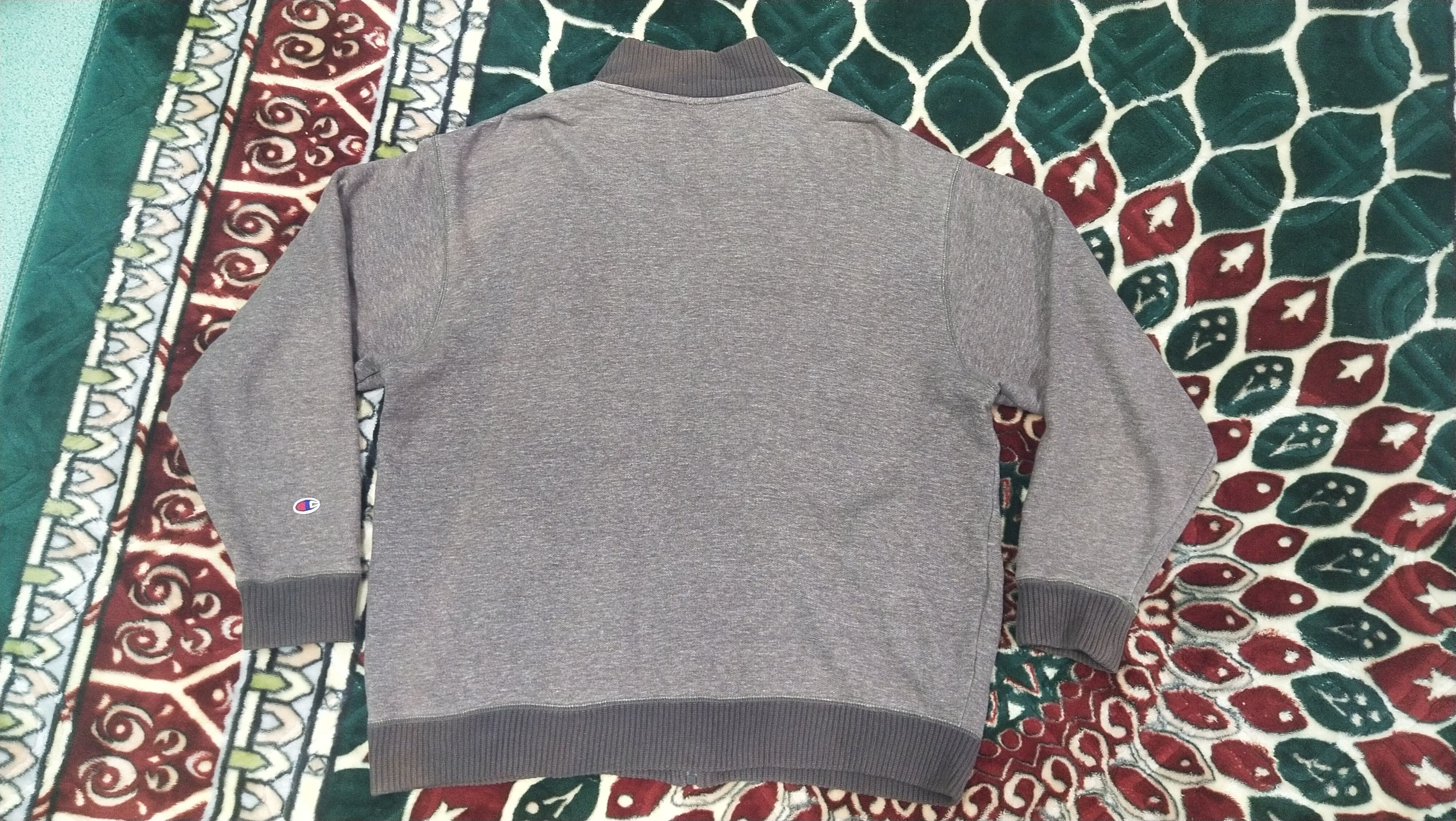 Champion × Vintage 🔥 Vintage Champion Brown Zip Up Sweater Size US XL / EU 56 / 4 - 3 Thumbnail