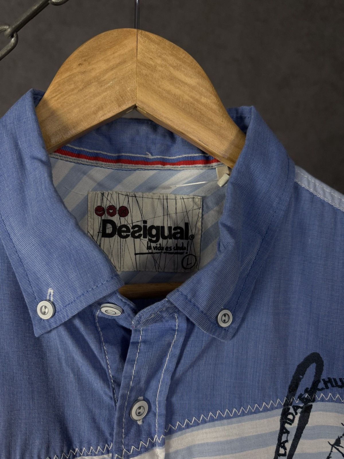Desigual Desigual designer art shirt Size US M / EU 48-50 / 2 - 3 Thumbnail