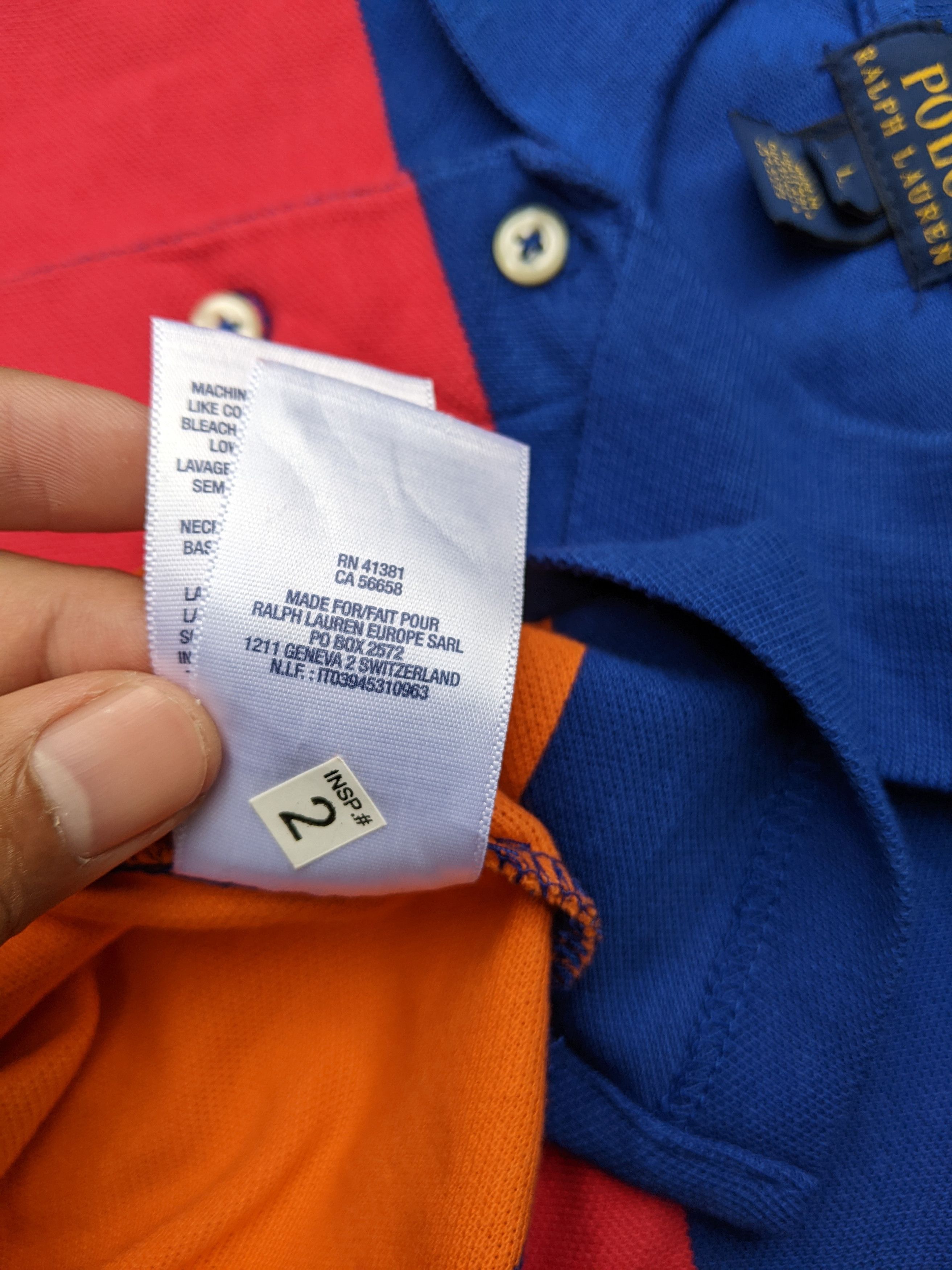 Polo Ralph Lauren Polo Multi Color Size L / US 10 / IT 46 - 5 Thumbnail