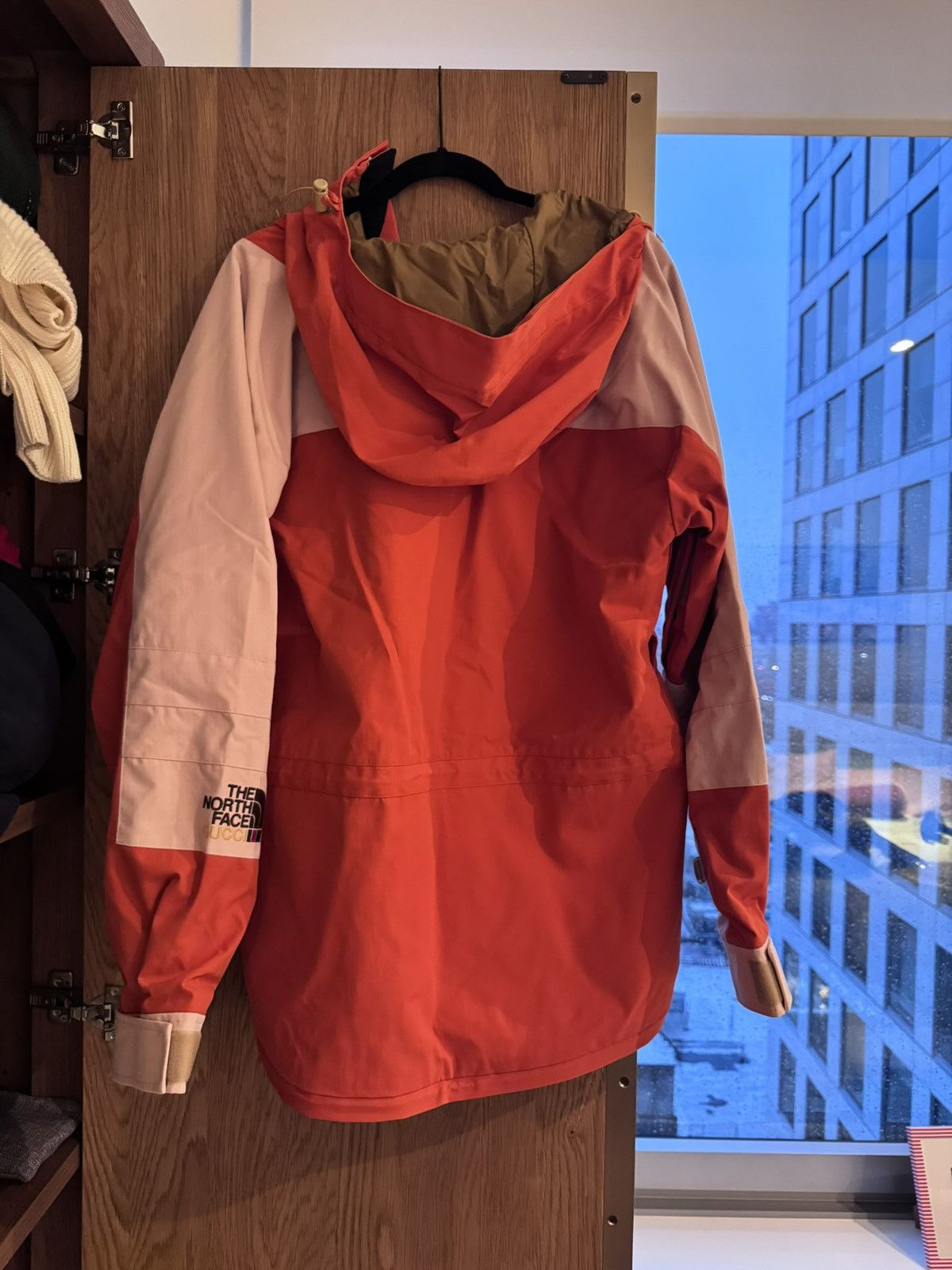 Gucci × The North Face Gucci x North Face Orange Hooded Mountain Jacket Size US M / EU 48-50 / 2 - 7 Thumbnail