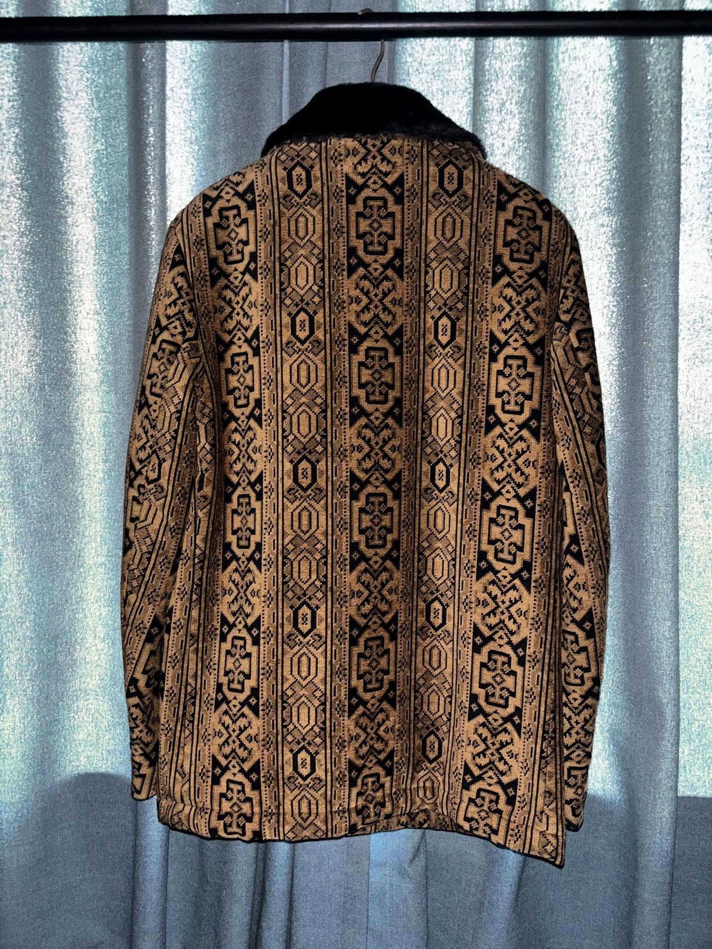 Saint Laurent Paris SLP 2016FW Baroque Tapestry Fur Coat 44 Size US S / EU 44-46 / 1 - 2 Thumbnail