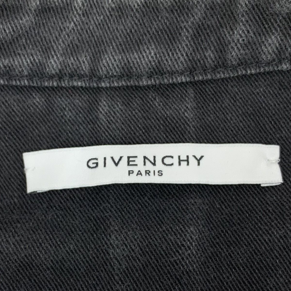 Givenchy Givenchy Hole Distressed Long Sleeve Denim Shirt K26WX Size US XS / EU 42 / 0 - 5 Thumbnail