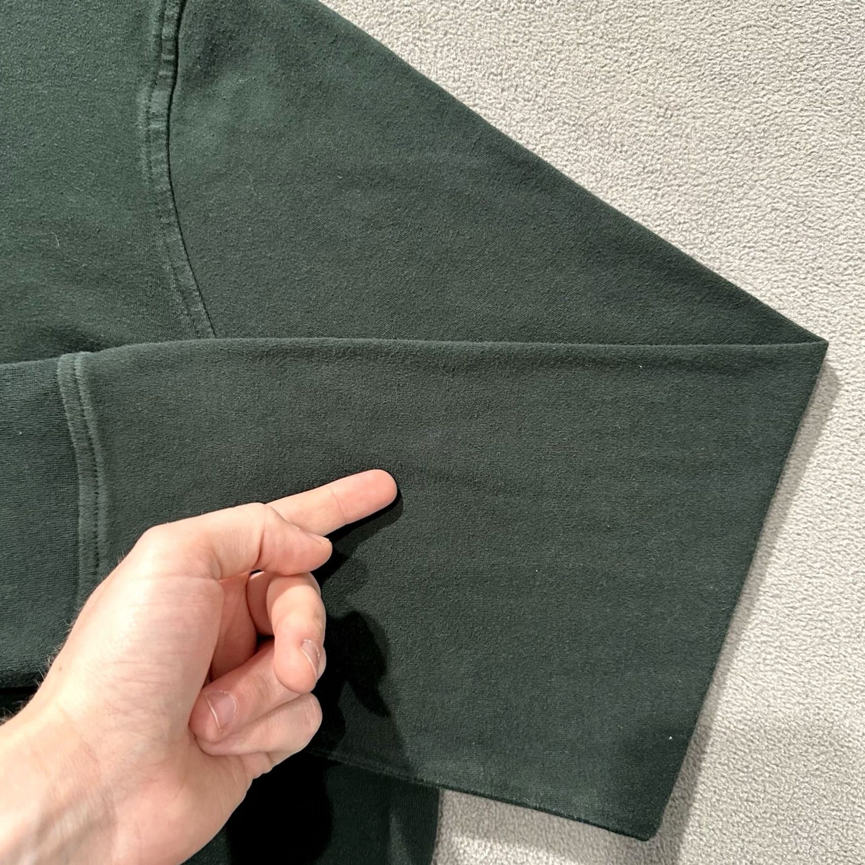 Croft & Barrow Croft & Barrow Shirt Mens 2XL Dark Green Pullover Classic Interlock Mock Neck Size US XXL / EU 58 / 5 - 7 Thumbnail