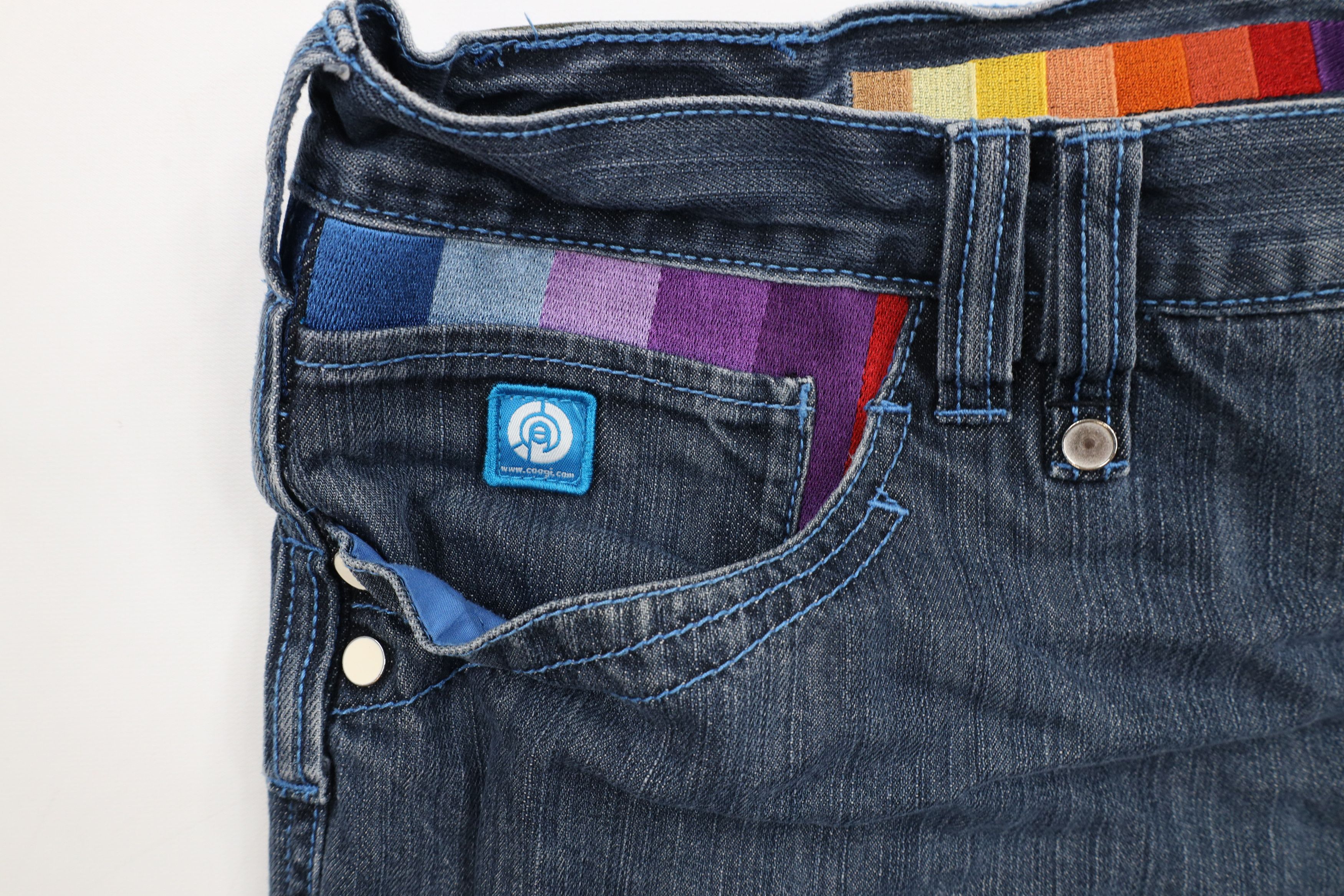 Coogi × Vintage Vintage Y2K Coogi Baggy Fit Wide Leg Denim Jeans Size US 40 / EU 56 - 9 Thumbnail
