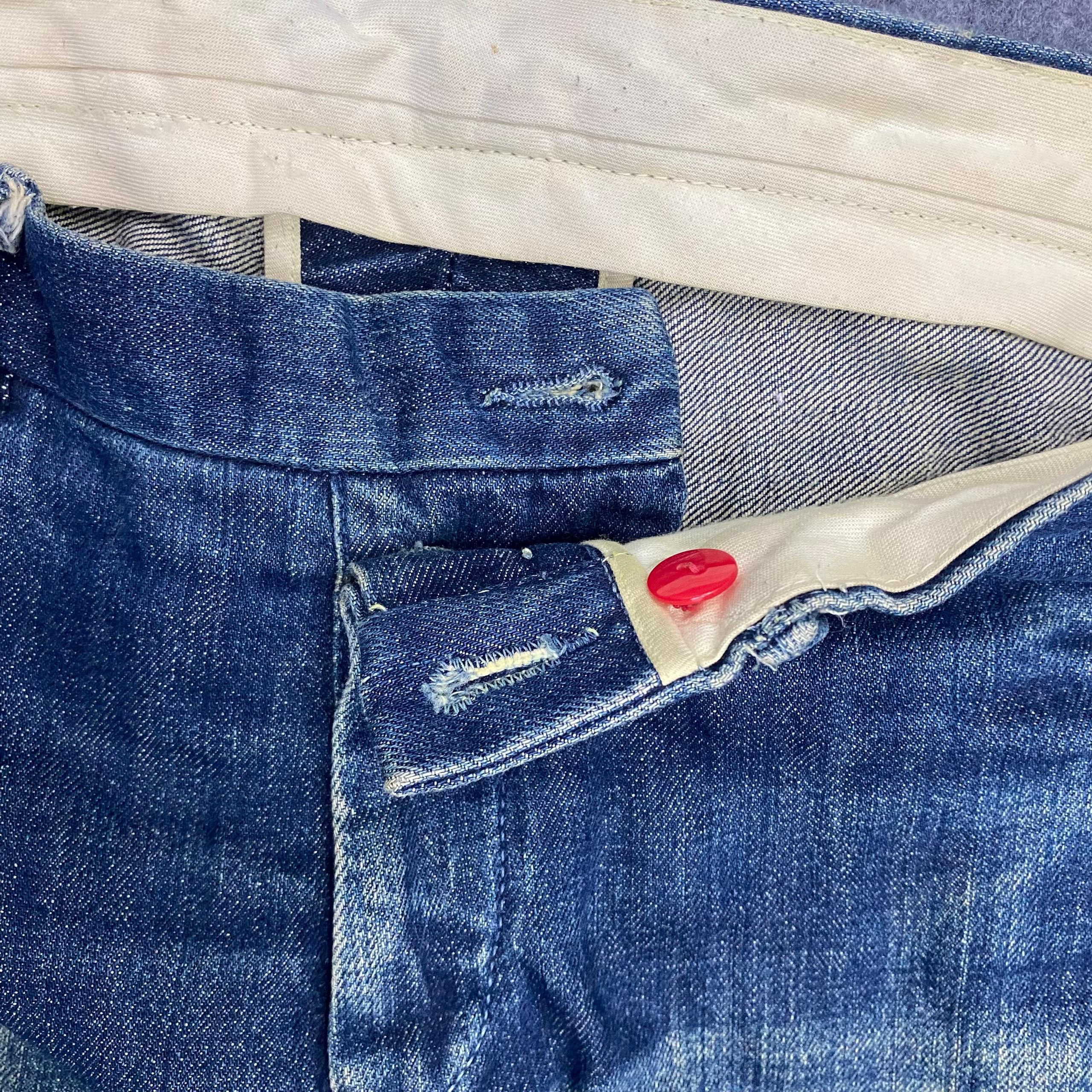 Japanese Brand 💥Best Offer💥Vintage Levis Distressed Denim Size US 32 / EU 48 - 10 Thumbnail