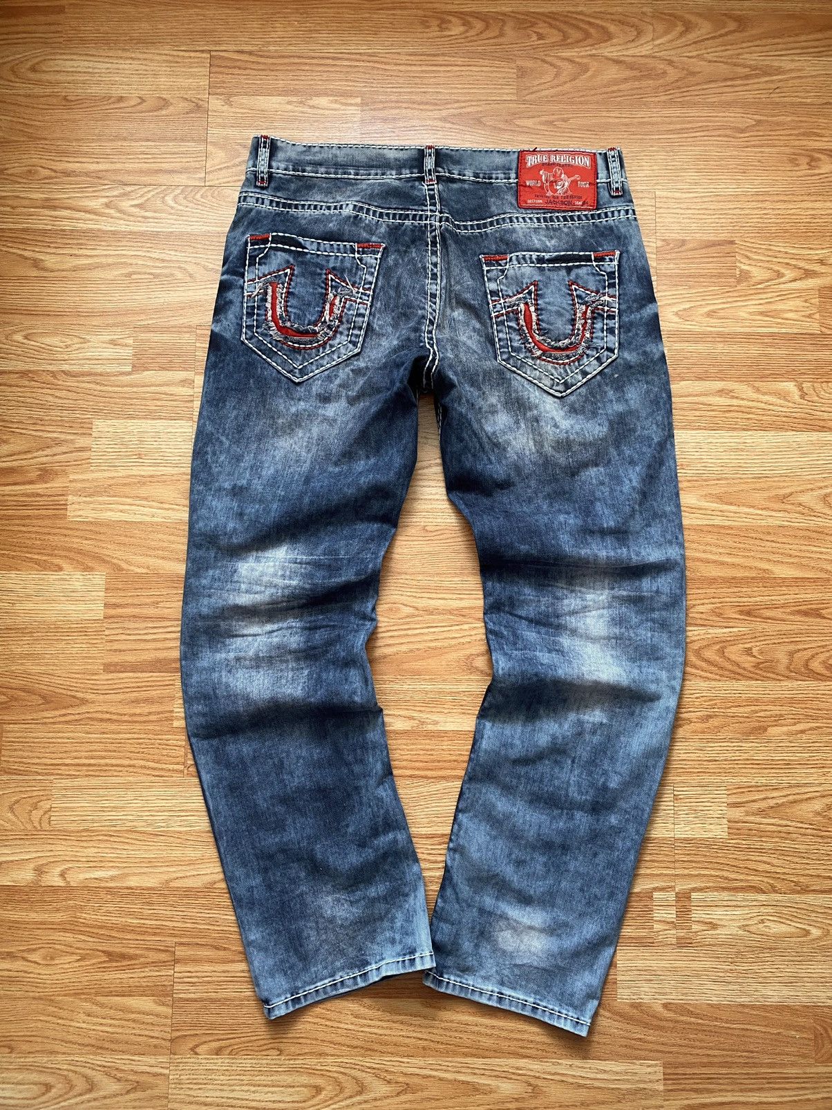 Image of True Religion Jackson Denim Jeans Y2K in Blue, Men's (Size 38)