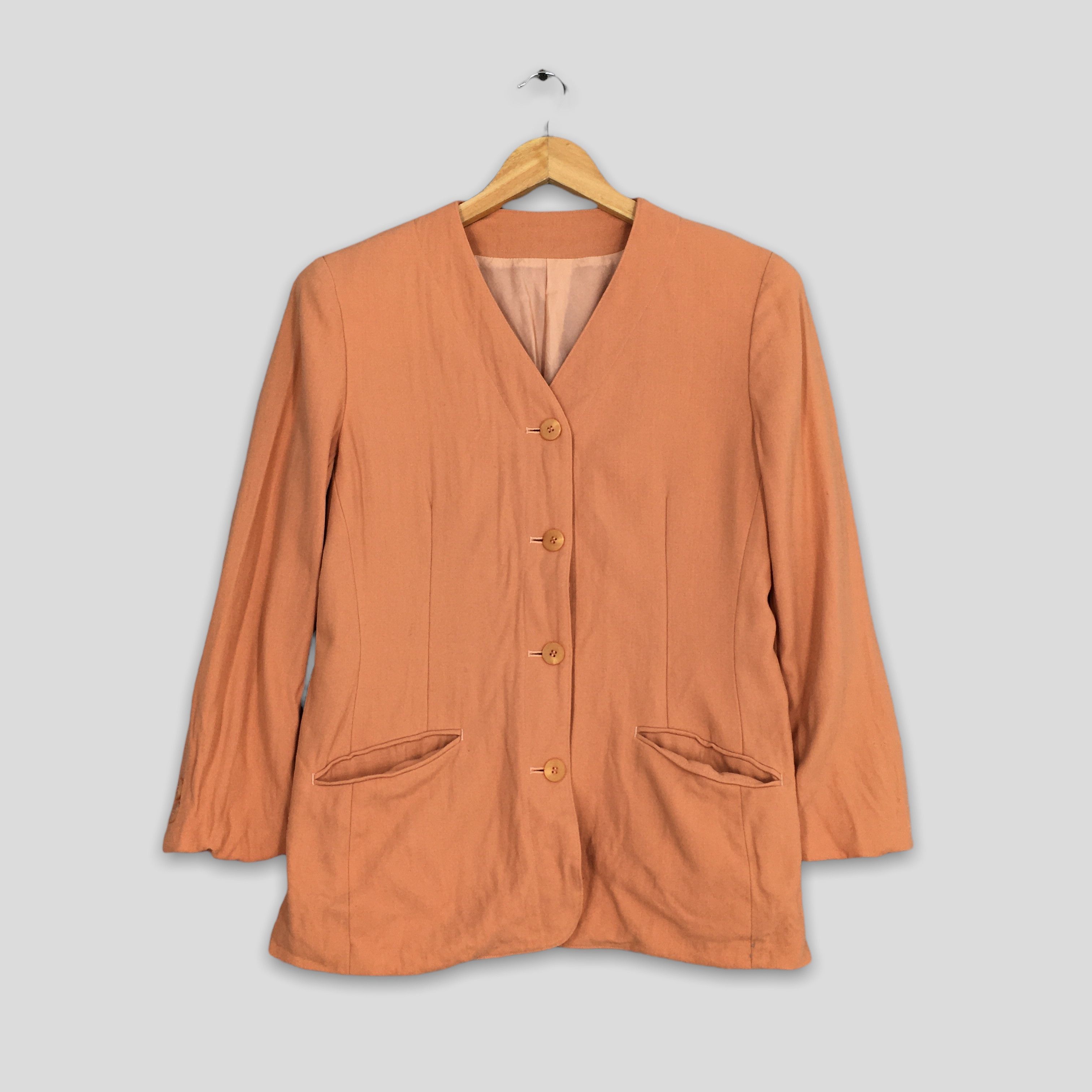 Burberry × Vintage Vintage 90s Burberrys Of London Women Wool Coat Small Size S / US 4 / IT 40 - 1 Thumbnail