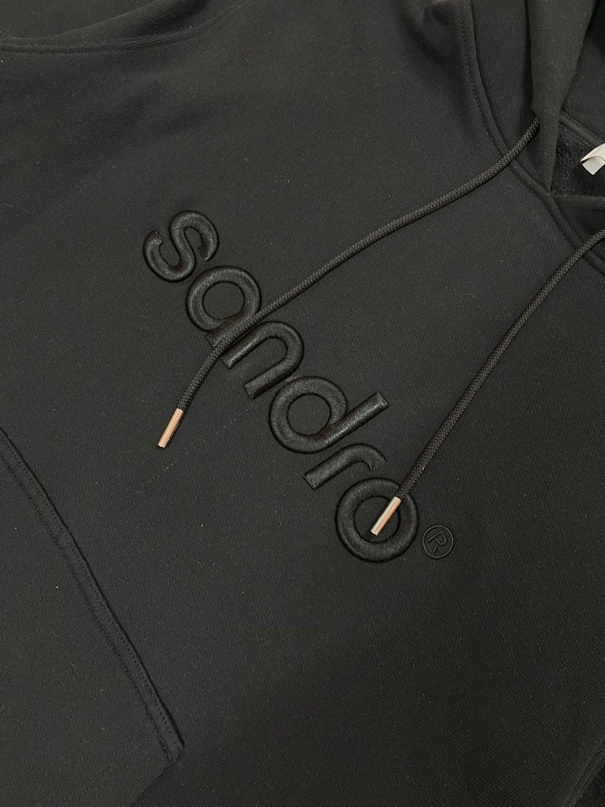 Sandro Embroidery Logo Sandro Hoodie slim fit Size US M / EU 48-50 / 2 - 1 Thumbnail