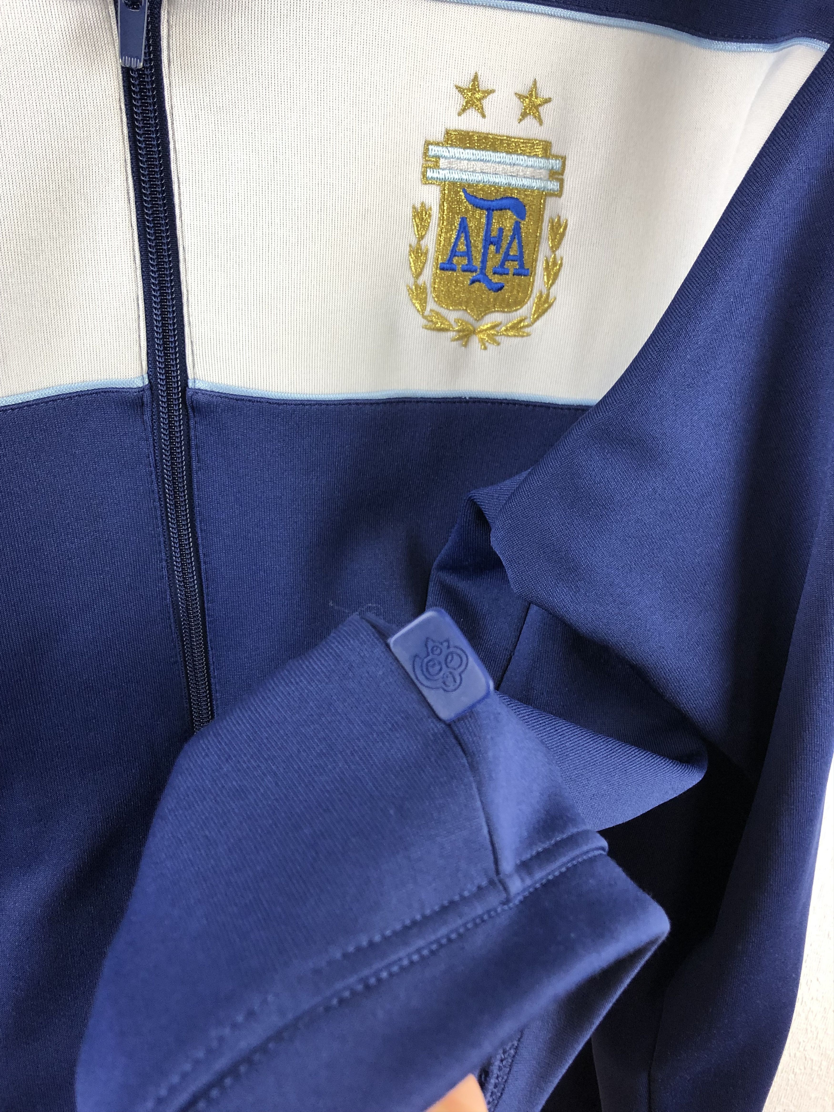 Adidas × Vintage Vintage Argentina Football Jacket Soccer World Cup Track Size US L / EU 52-54 / 3 - 9 Thumbnail