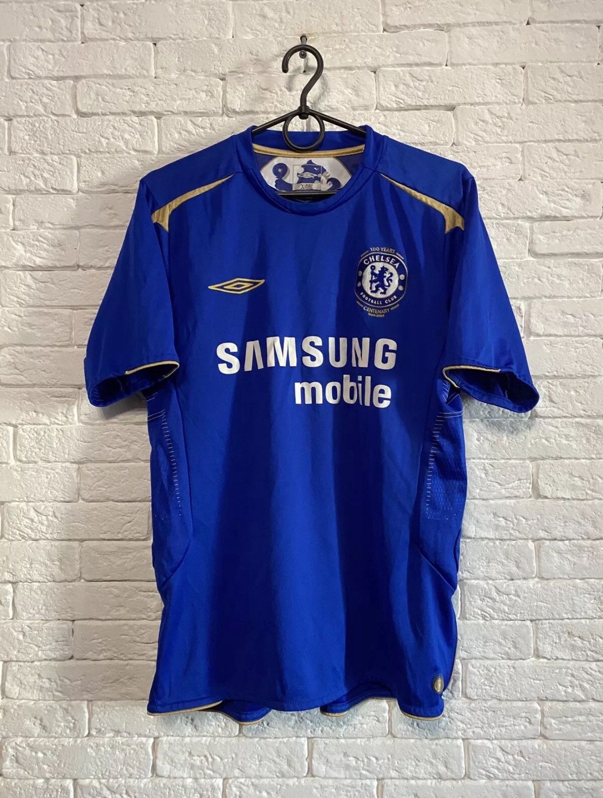 Umbro Umbro Chelsea Home Jersey Centenary 2005 Football Shirt Sz M Size US M / EU 48-50 / 2 - 1 Thumbnail