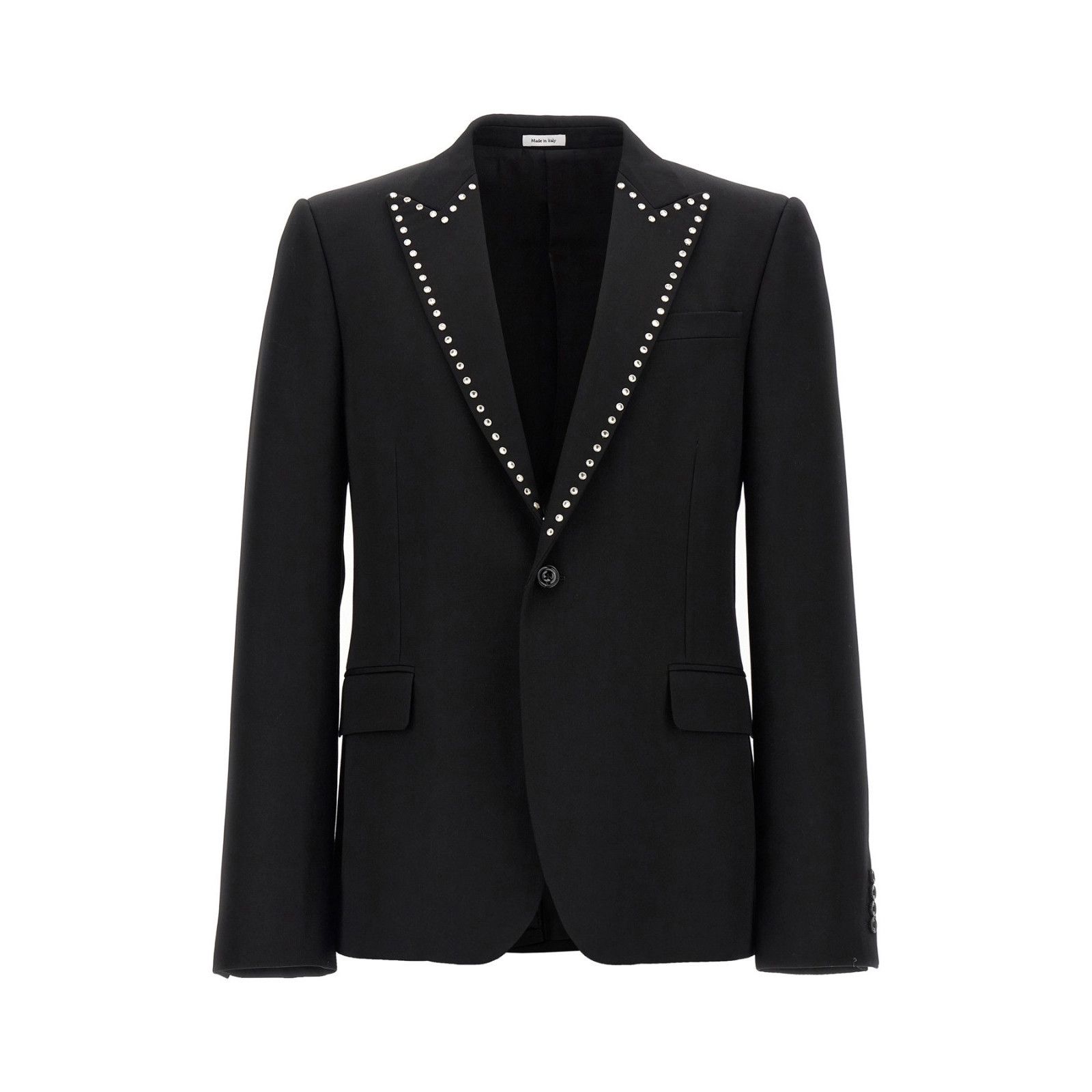 Alexander McQueen ALEXANDER MCQUEEN Black Wool Blazer Jacket New & Authentic ( Size US L / EU 52-54 / 3 - 1 Thumbnail