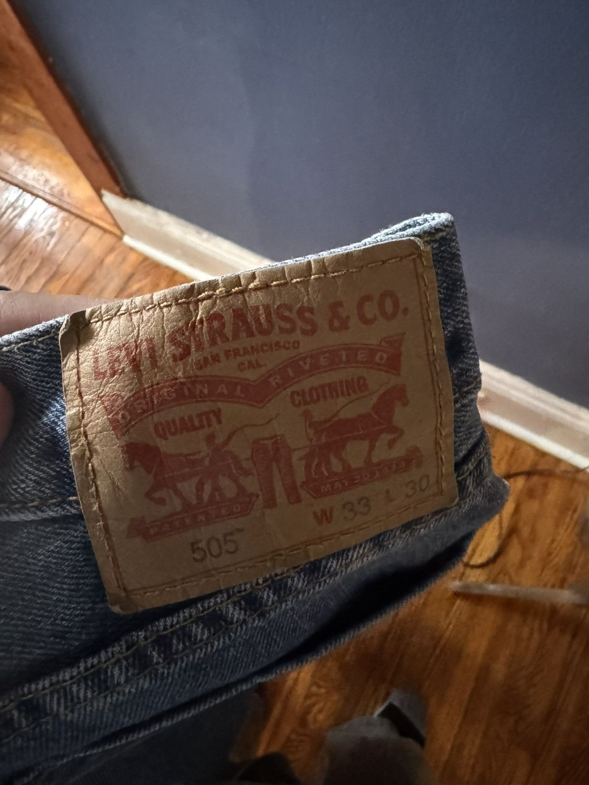 Levi's Mens 505 Levi Jeans Size US 33 - 3 Thumbnail