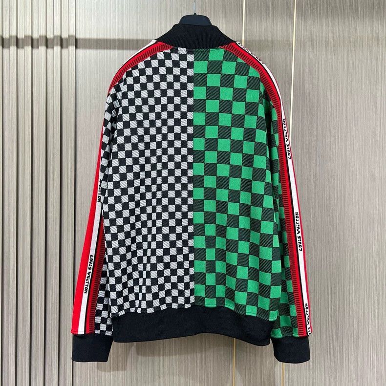 Louis Vuitton Louis Vuitton Checkerboard Knit Jacket-2506 Size US M / EU 48-50 / 2 - 2 Thumbnail