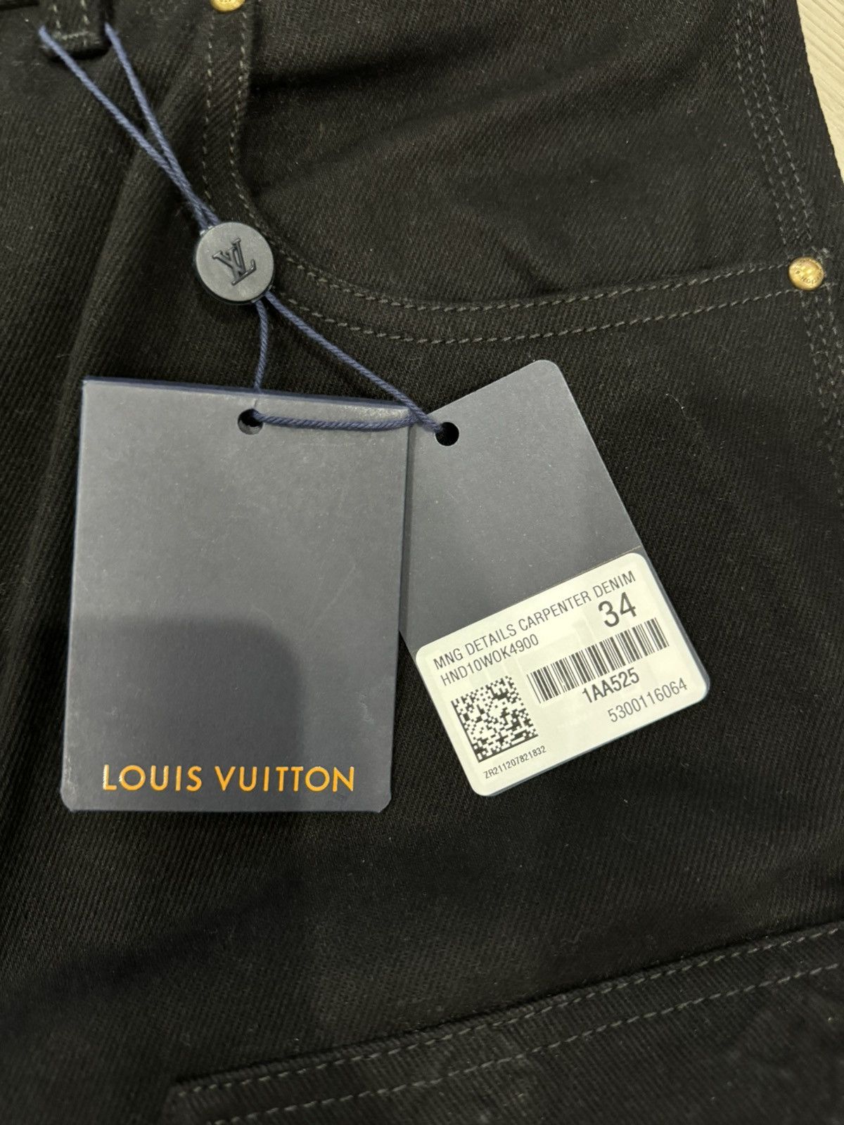 Louis Vuitton LOUIS VUITTON MONOGRAM WORKWEAR CARPENTER BLACK Size US 34 / EU 50 - 10 Thumbnail