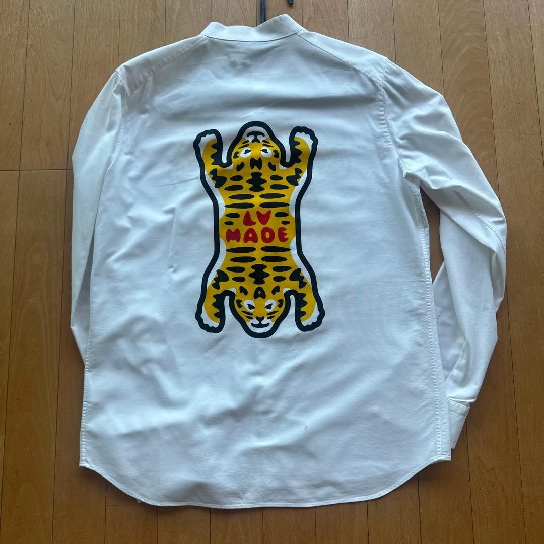 Louis Vuitton Louis Vuitton Tiger-Embroidered White Shirt Size US S / EU 44-46 / 1 - 5 Thumbnail