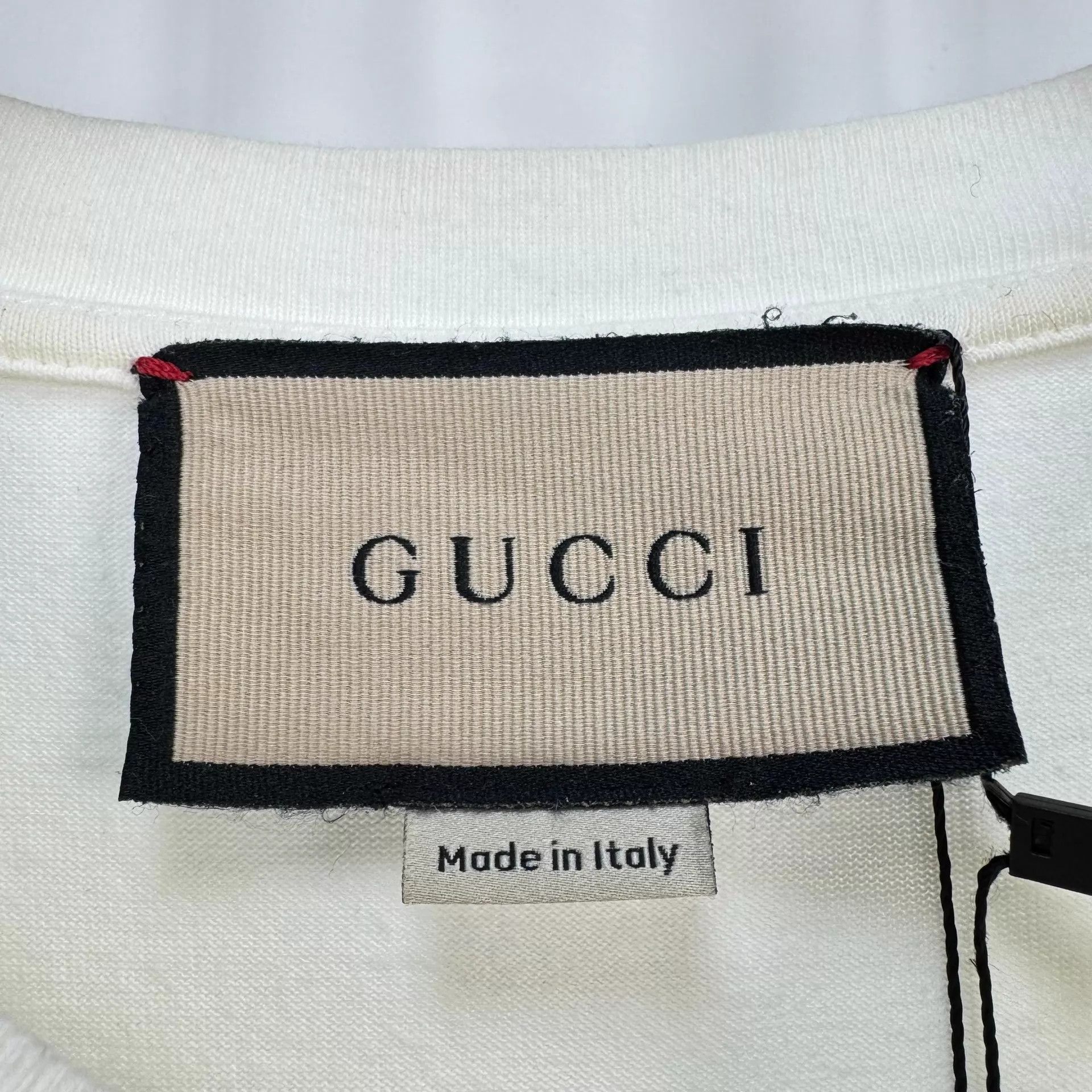 Gucci Gucci Stripe Print Logo Short Sleeve Tee XS Size US XS / EU 42 / 0 - 5 Thumbnail
