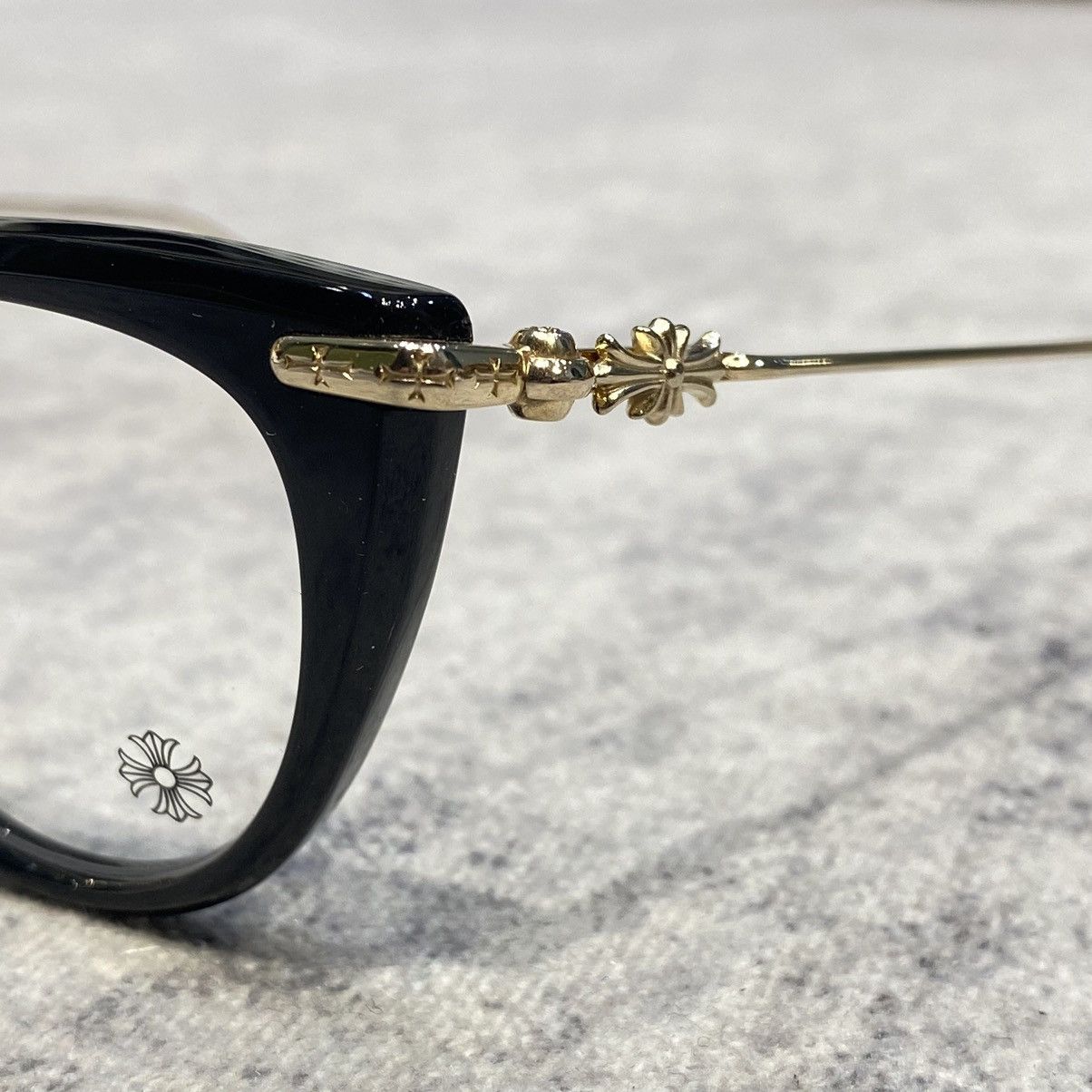 Chrome Hearts Chrome Hearts NEW LOVER Black/Goldplated Size ONE SIZE - 2 Thumbnail