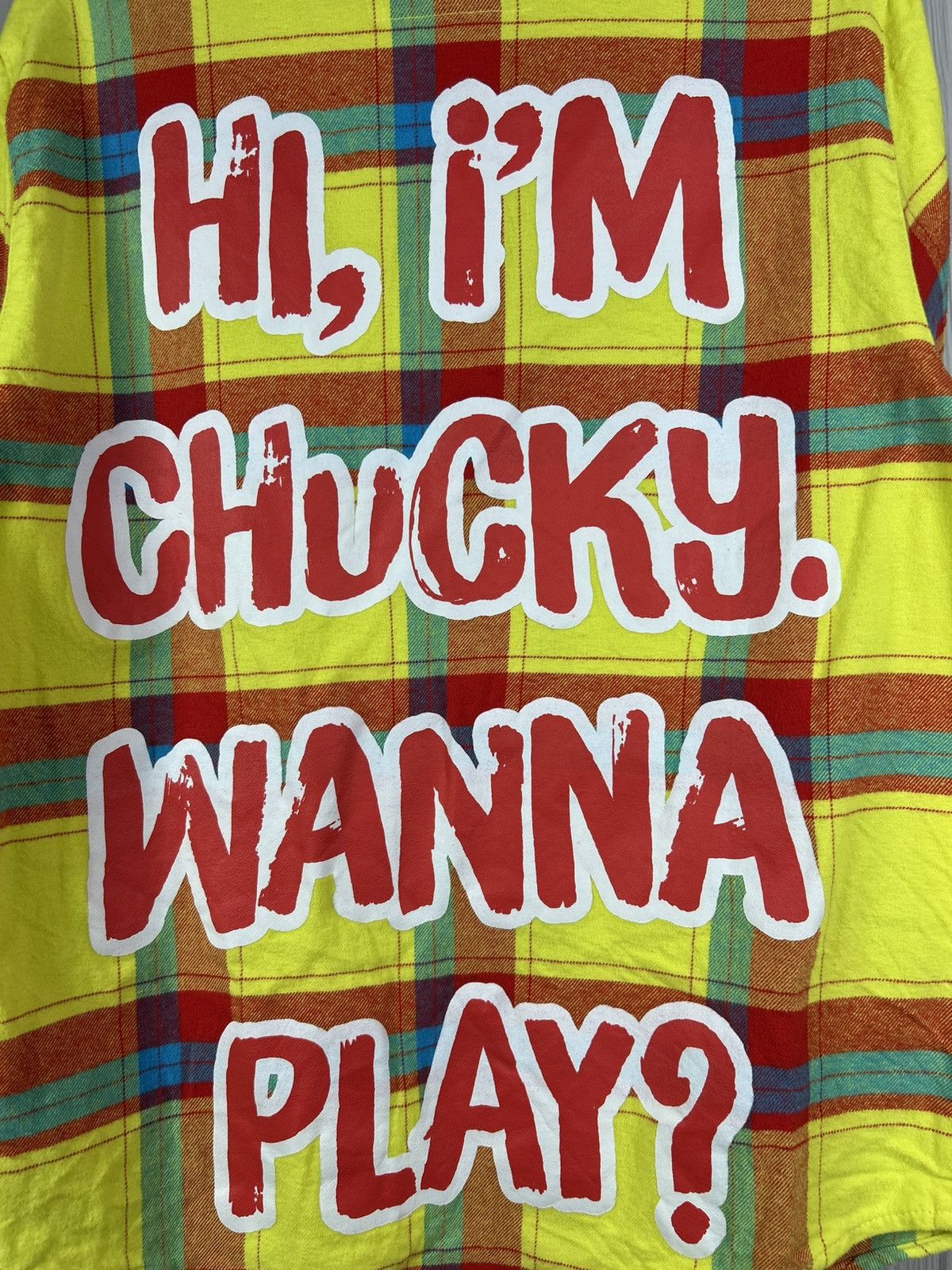 Expert Horror Rare Cakeworthy Chucky Child’s Play Flannel Shirt Size S Size US S / EU 44-46 / 1 - 8 Thumbnail