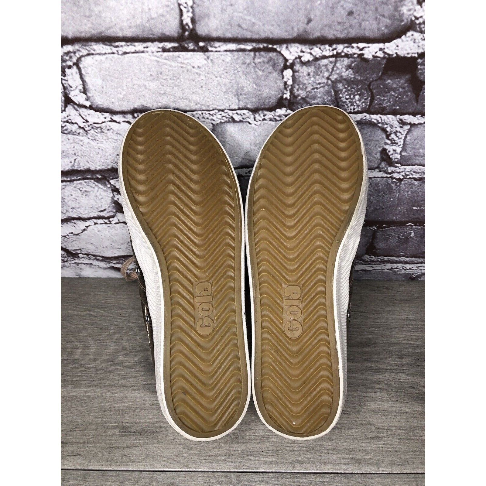 Gola Gola Coaster CLA029 Metallic Rose Gold Textile Casual Lace S Size US 6 / IT 36 - 8 Thumbnail