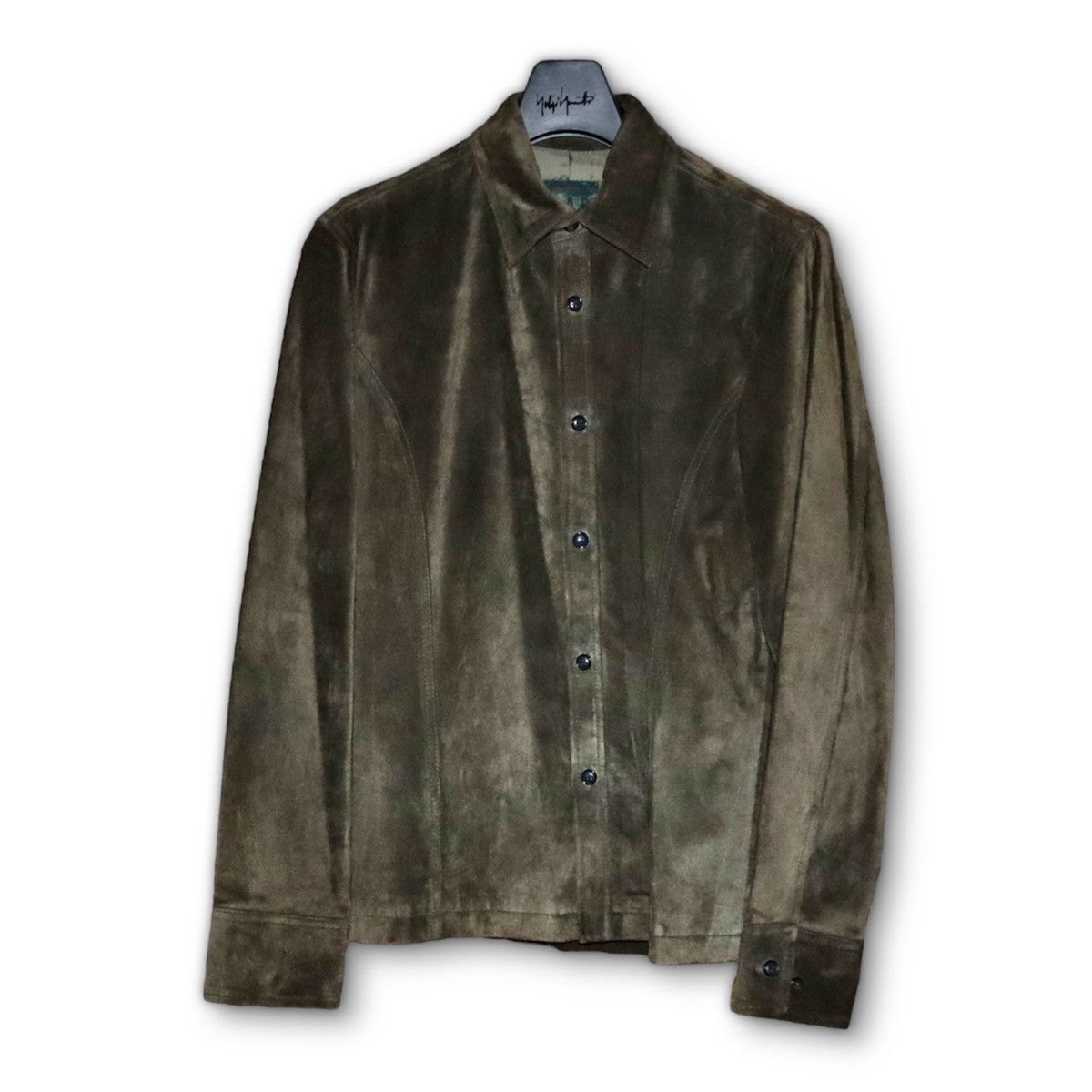 Yohji Yamamoto Yohji Yamamoto Vintage Cowhide Suede Leather Jacket Size US M / EU 48-50 / 2 - 1 Thumbnail