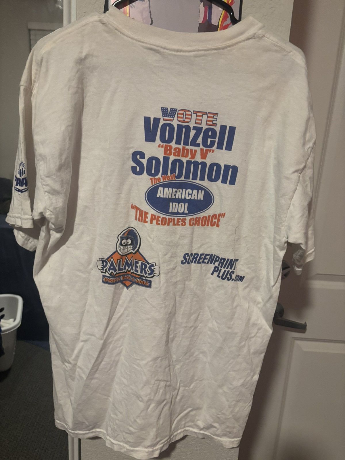 Vintage VOTE Vonzell American idol funny tee Size US L / EU 52-54 / 3 - 2 Thumbnail