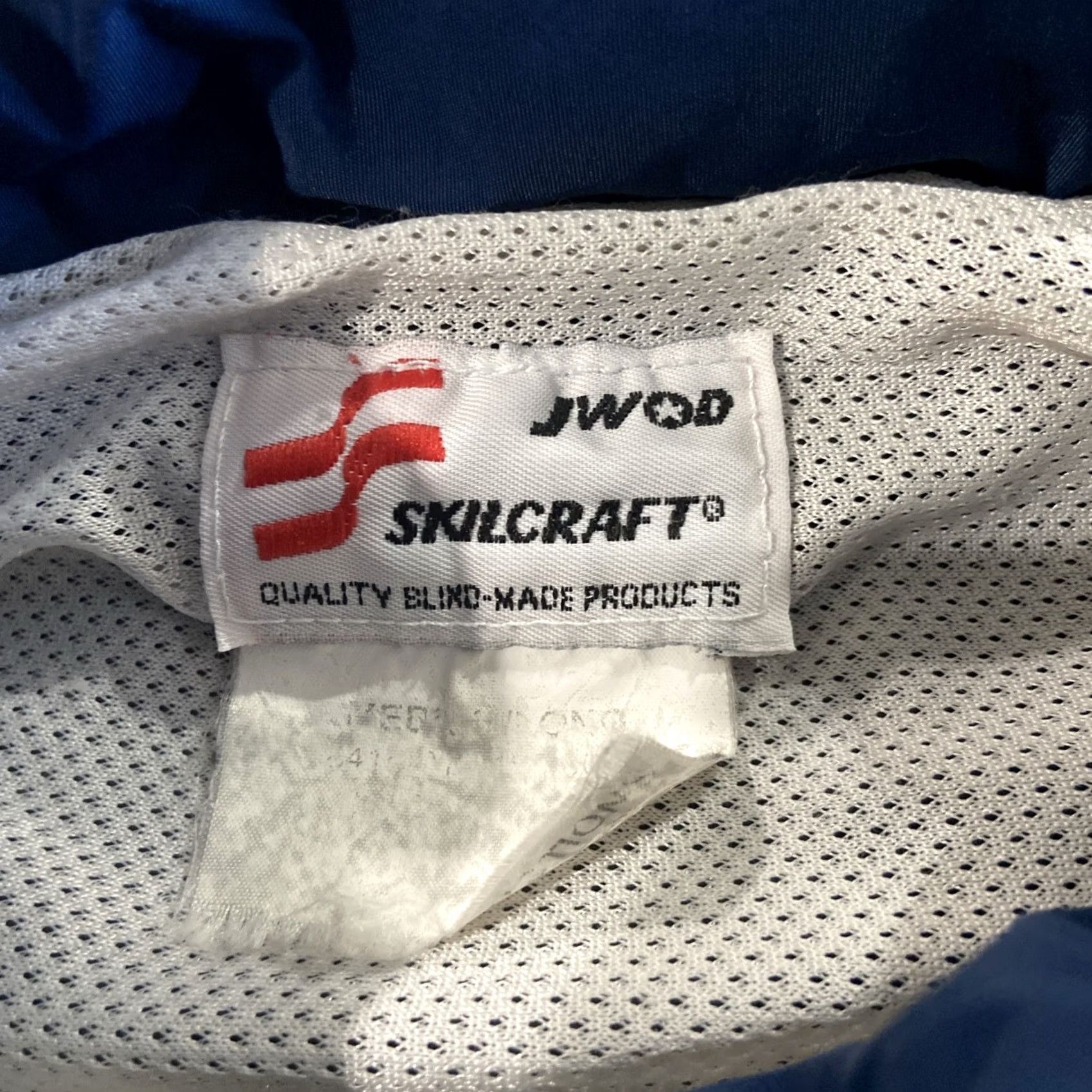 Vintage VINTAGE SKILCRAFT Jacket Hooded Bomber US Air Force Y2K Medium M Blue Embroidered Men Size US M / EU 48-50 / 2 - 3 Thumbnail