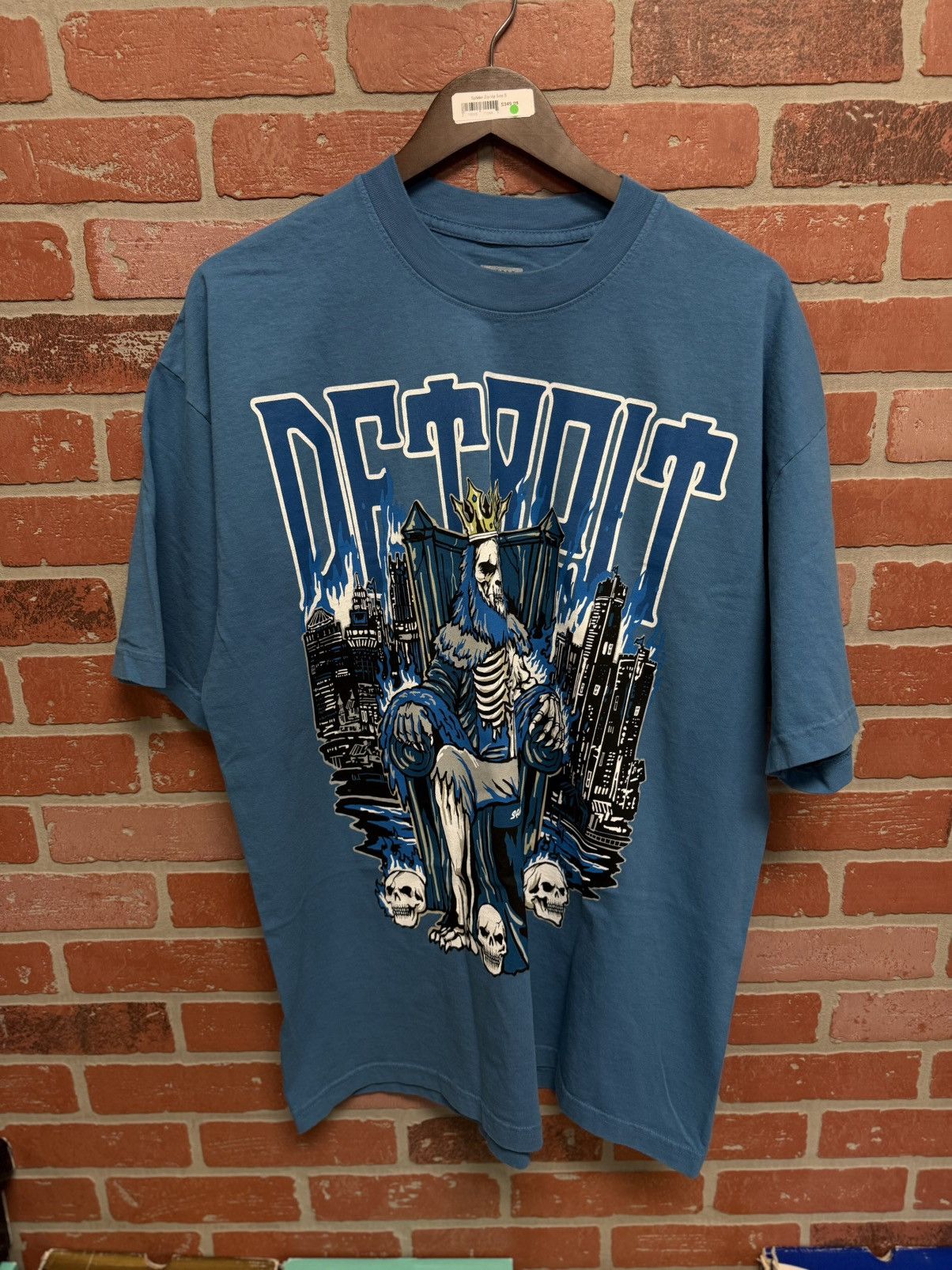 SANA Sana Detroit Lions Tee Size XL Blue Brand New Size US XL / EU 56 / 4 - 1 Thumbnail