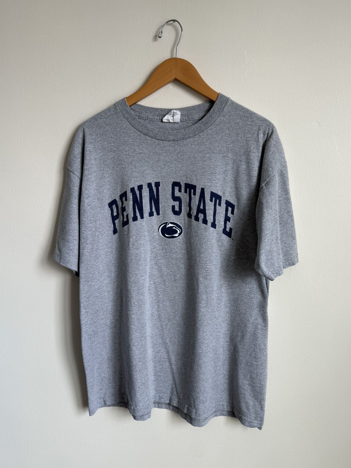 Vintage Penn State University Gray Graphic T-Shirt Fight On State Size US XL / EU 56 / 4 - 1 Thumbnail