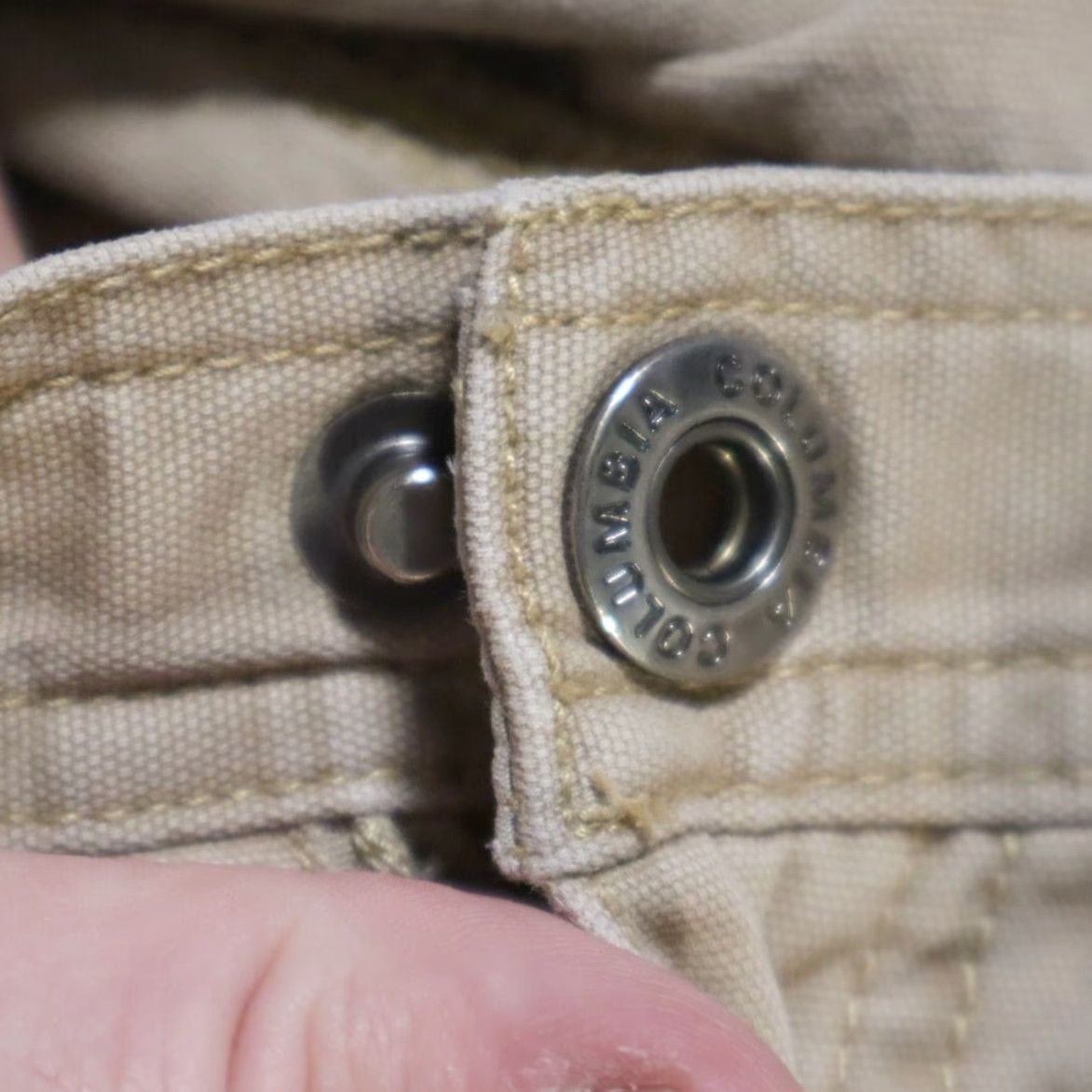 Vintage Columbia Omni-Shield Cotton Canvas Chino Pants Tan Men's 40 Size US 40 / EU 56 - 8 Thumbnail