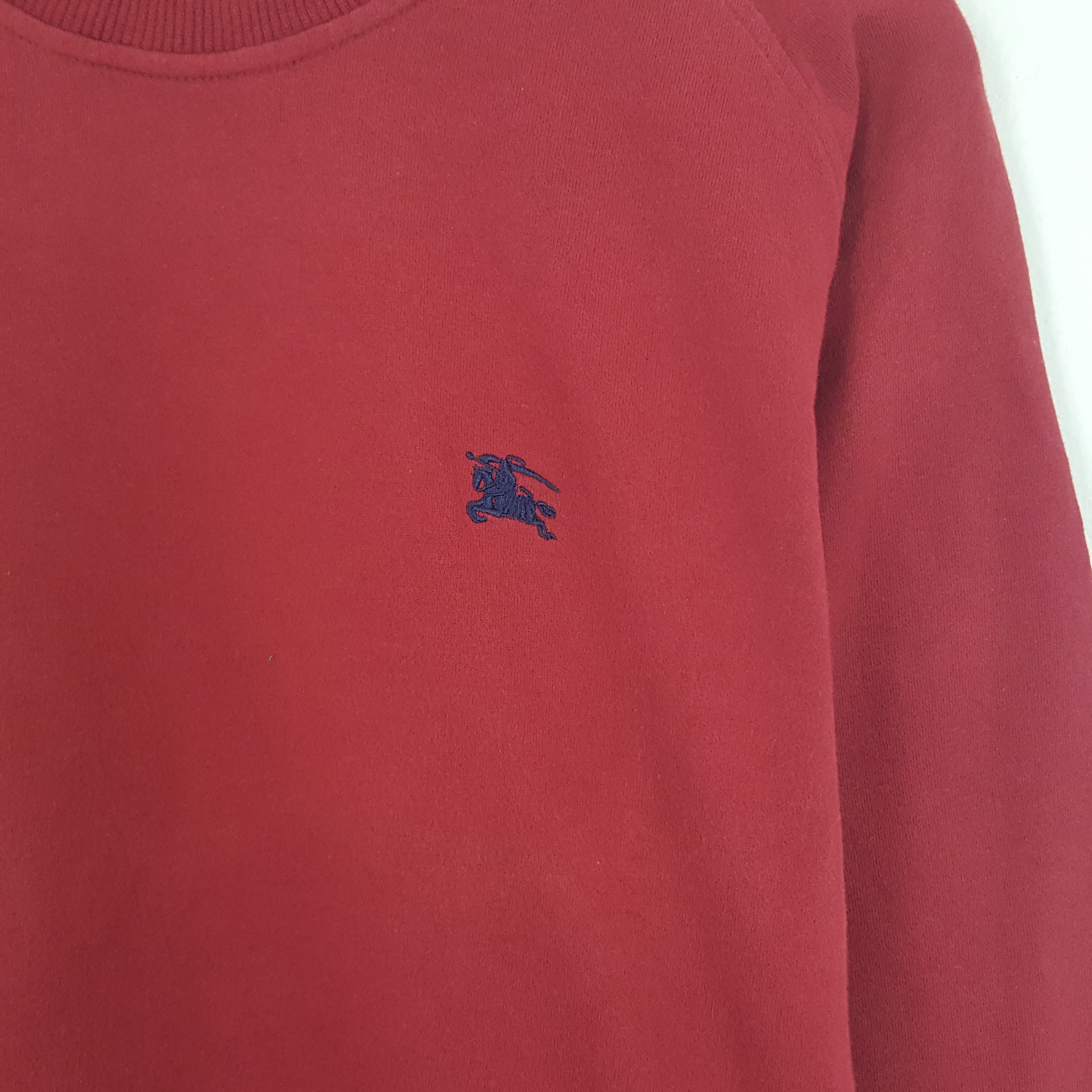 Burberry × Japanese Brand Vintage Burberry London Custom Spell Out Sweatshirt Size US M / EU 48-50 / 2 - 4 Thumbnail