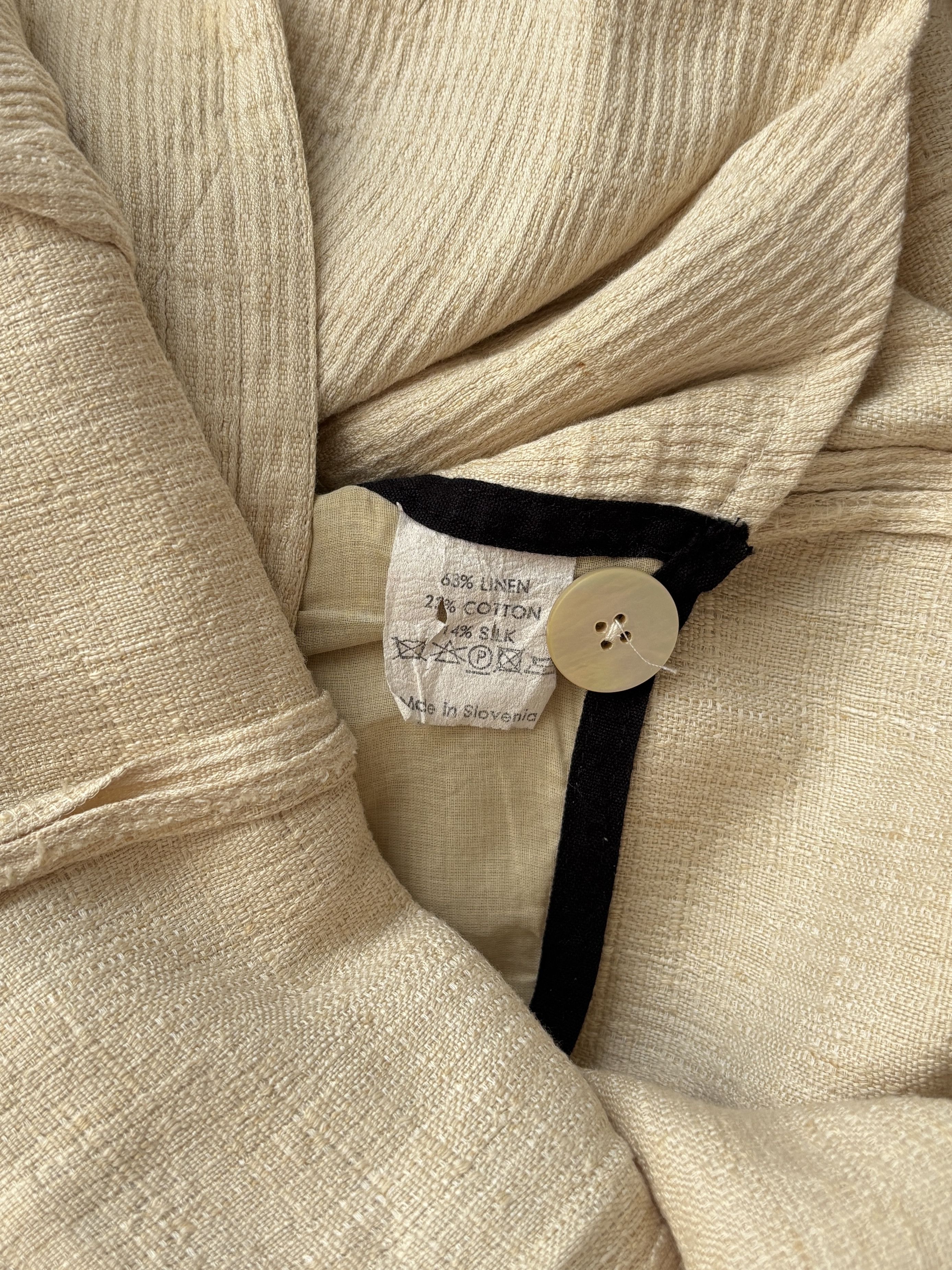 Dries Van Noten ⚡️QUICK SALE⚡️Dries Van Noten Beige Short Jacket Size M / US 6-8 / IT 42-44 - 5 Thumbnail