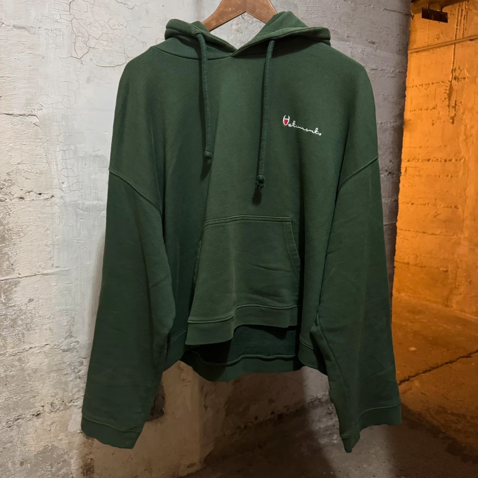 Vetements S/S 16 Vetements reversible “Polizei” cropped hoodie Size US M / EU 48-50 / 2 - 8 Thumbnail