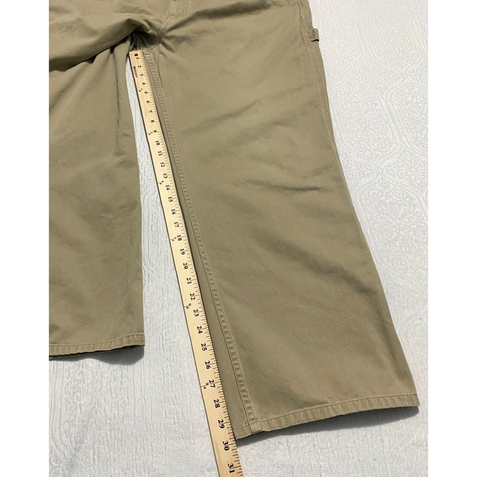 Vintage VINTAGE Guide Series Carpenter Pants Mens 42×30 Beige Straight Baggy Y2K Size US 42 / EU 58 - 7 Thumbnail