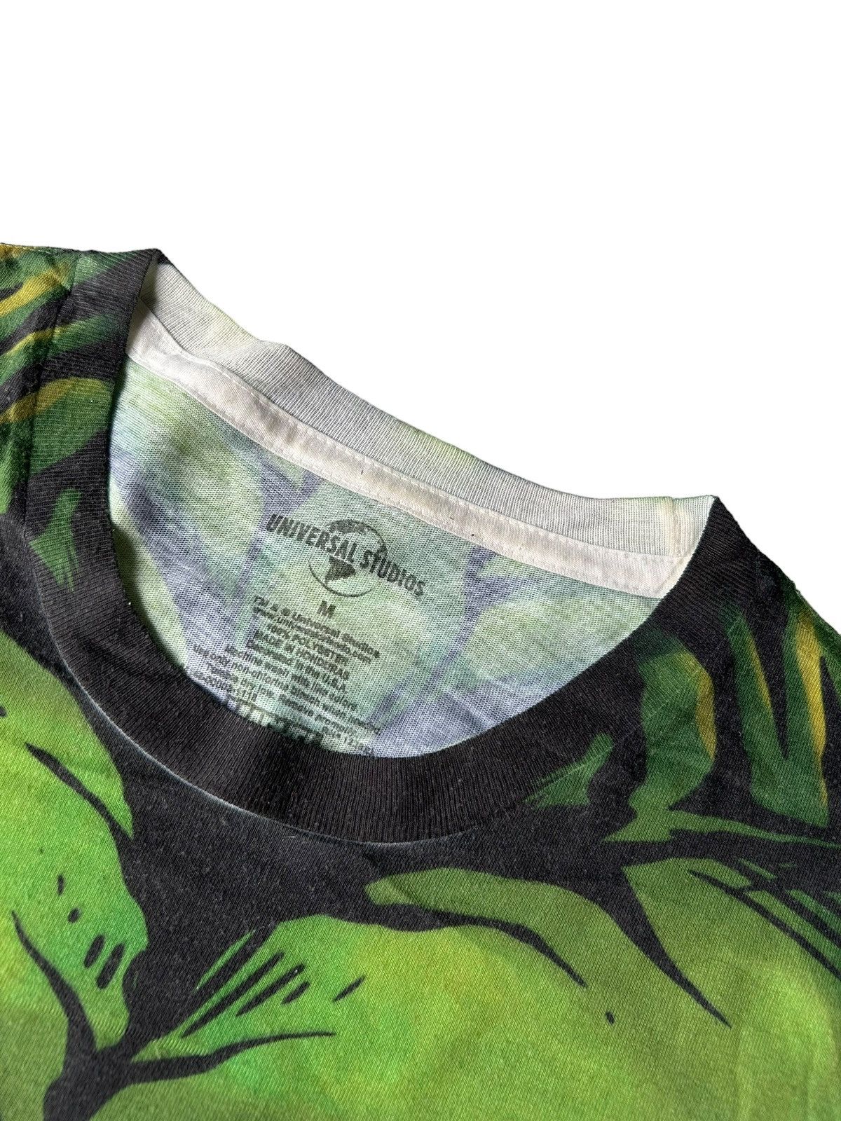 Marvel Comics Vtg Marvel Universal Studio Hulk Overprint FullPrint Shirt Size US M / EU 48-50 / 2 - 4 Thumbnail