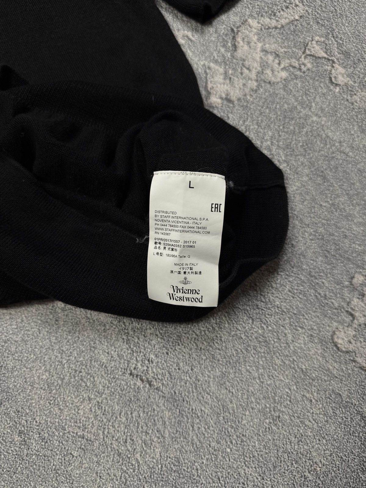 Vivienne Westwood Vivienne Westwood Polo Knit Tee Luxury Size US L / EU 52-54 / 3 - 10 Thumbnail
