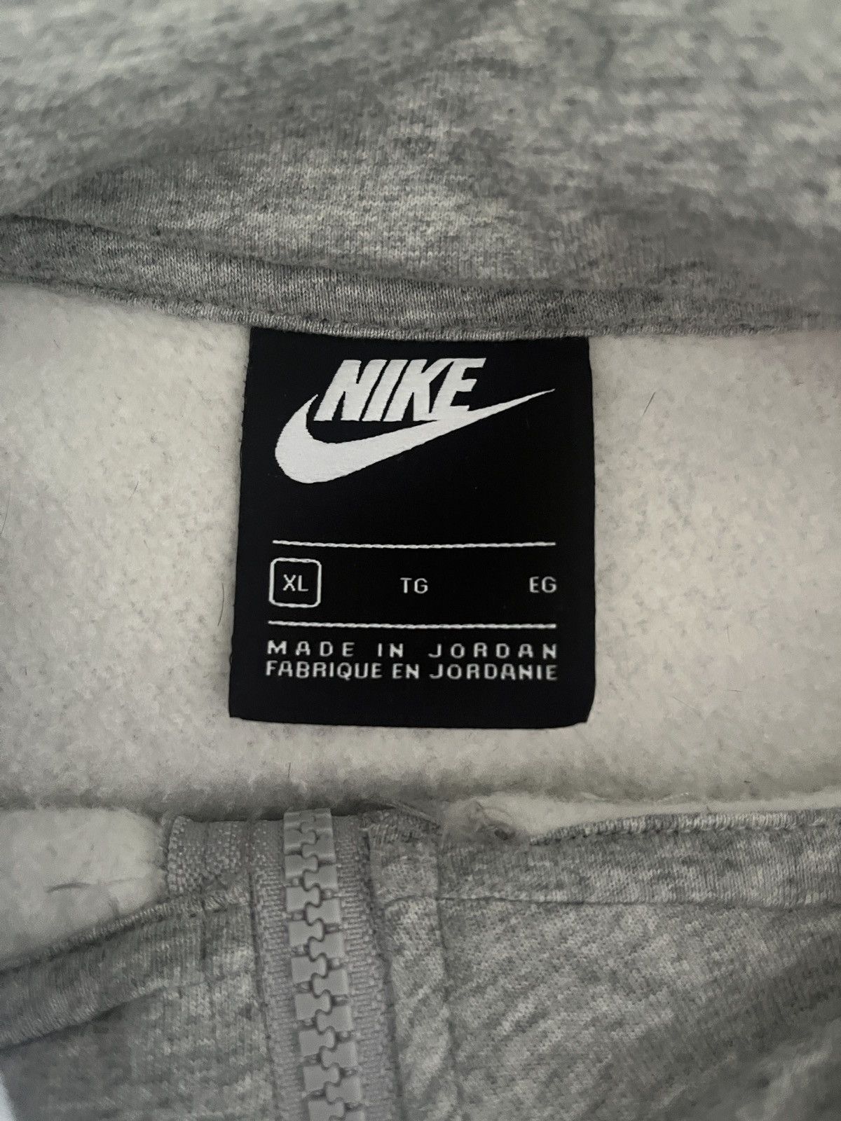 Nike Nike Zip-Up - Gray Size US XL / EU 56 / 4 - 3 Thumbnail