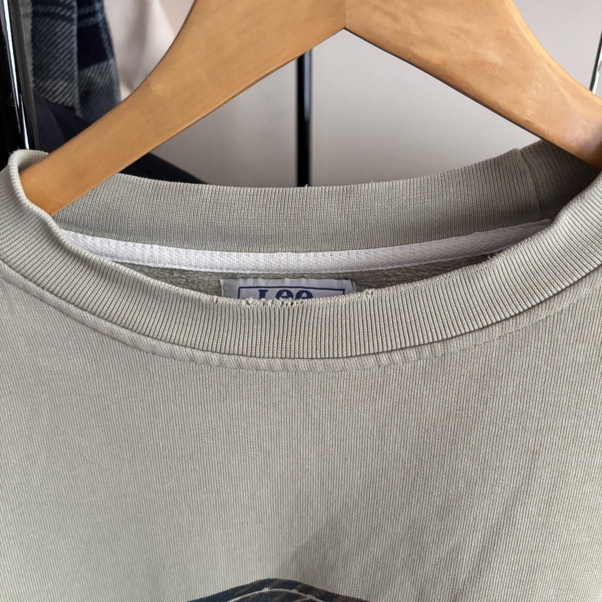 Lee Vintage Lee Sweatshirt XL 90s Made in USA Indigo Blue Logo Size US XL / EU 56 / 4 - 5 Thumbnail