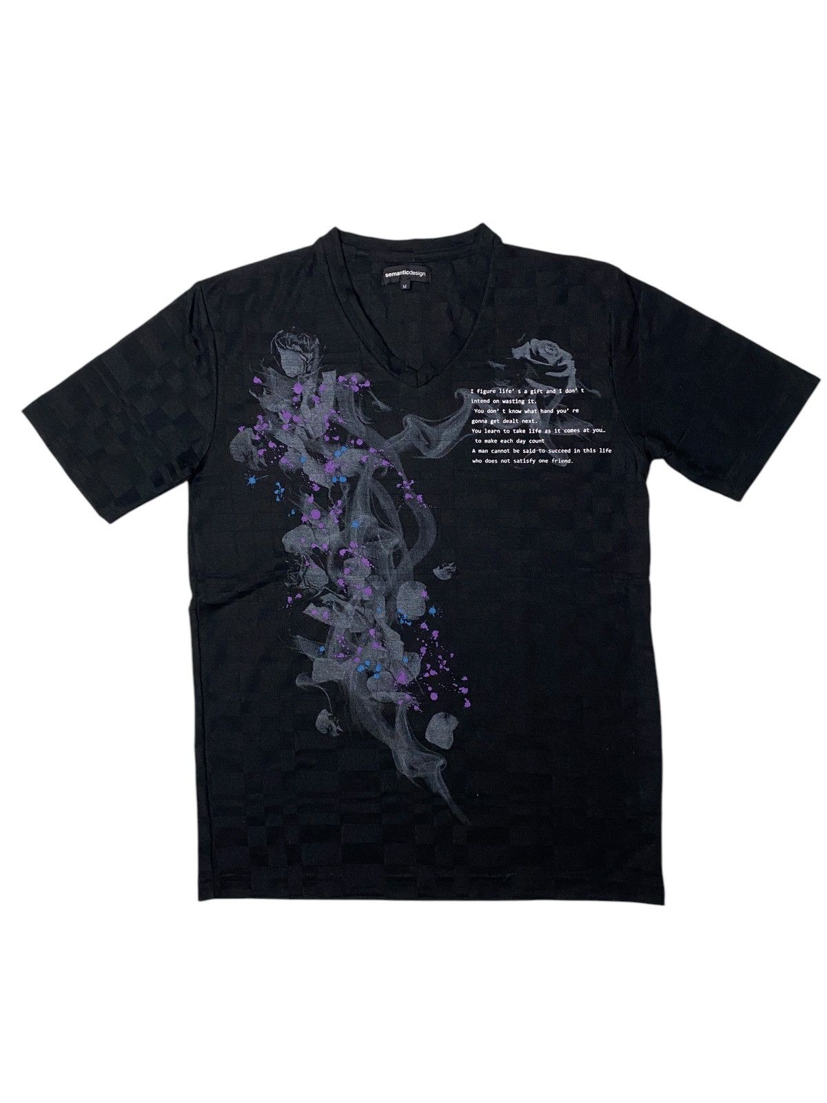 Hysteric Glamour 2000's Semantic Design Floral Poem Shirt Size US M / EU 48-50 / 2 - 1 Thumbnail