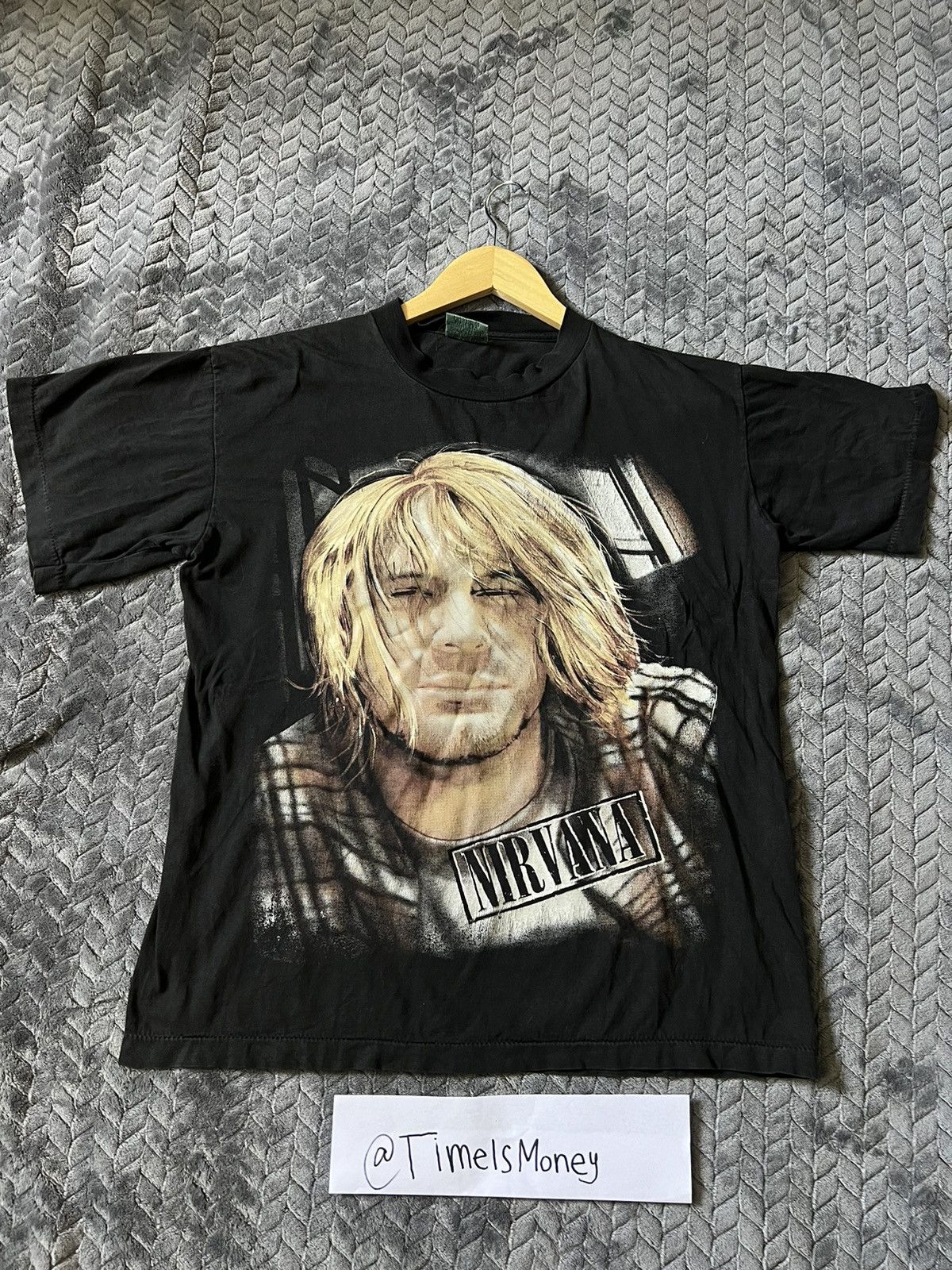 Vintage Band tee x Kurt Cobain x vintage Size US L / EU 52-54 / 3 - 1 Thumbnail