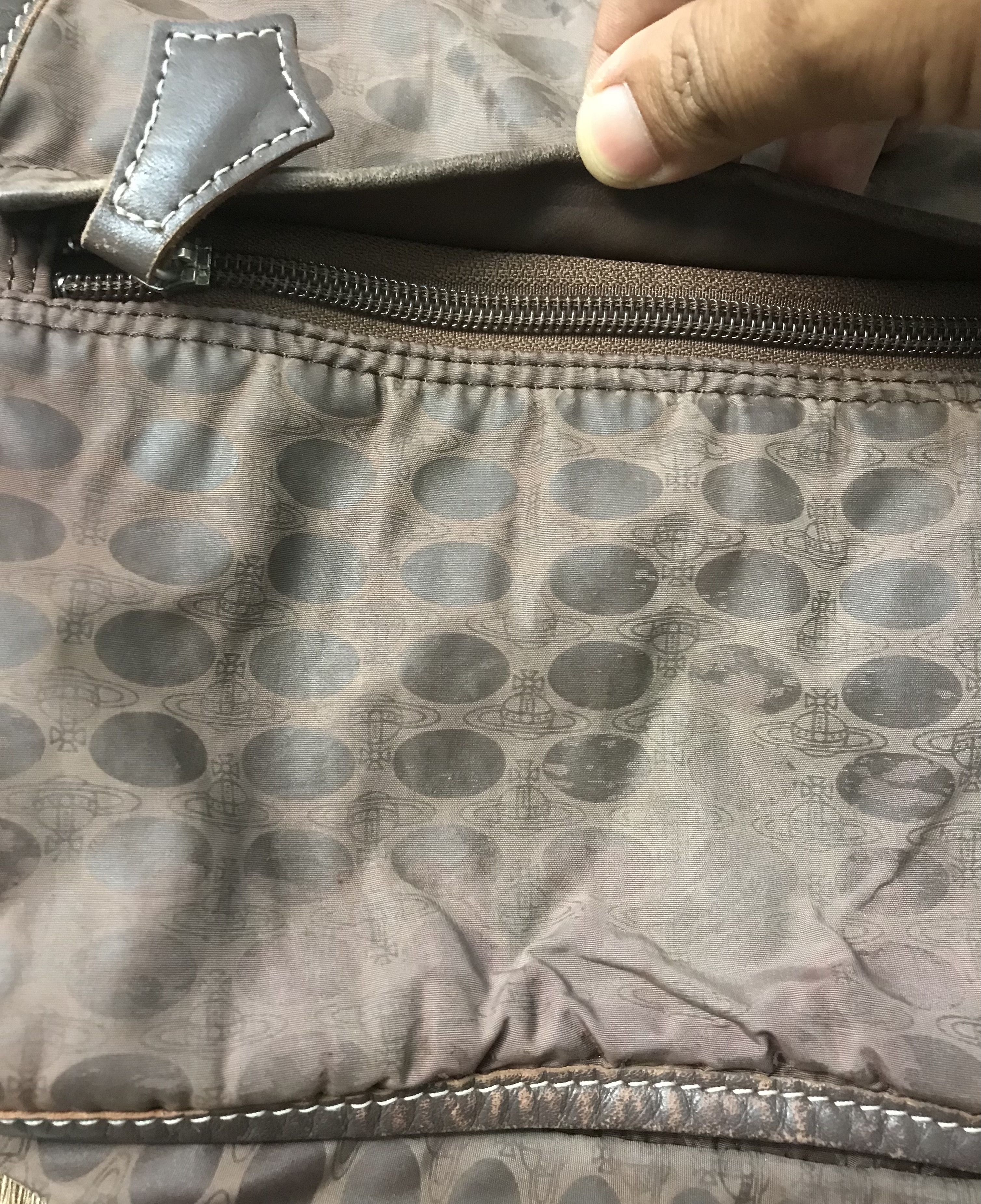 Vivienne Westwood Vivienne Westwood Monogram Faded Sling Bag Size ONE SIZE - 8 Thumbnail