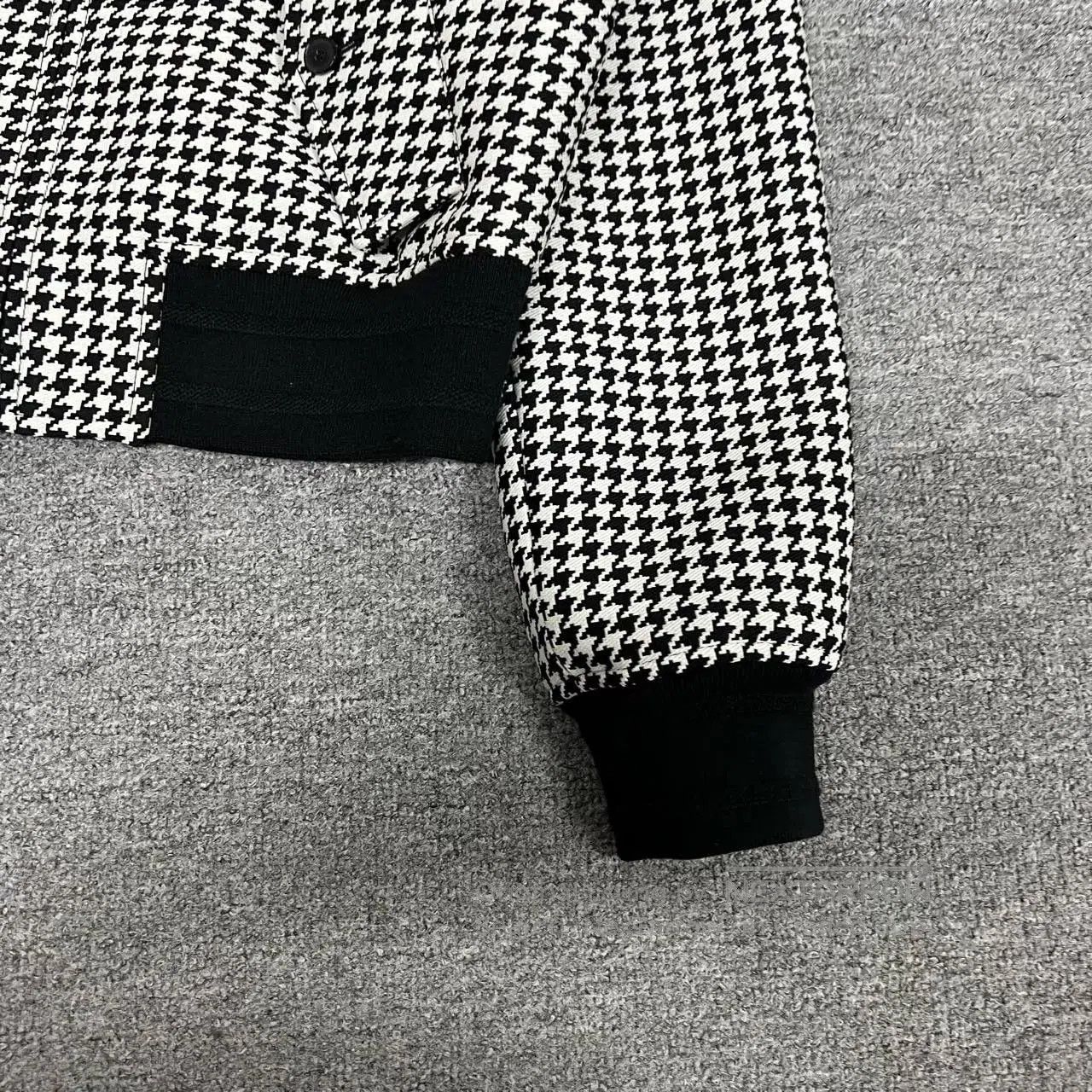 Dior Dior Houndstooth Short Jacket with Back Logo. Size S / US 4 / IT 40 - 4 Thumbnail