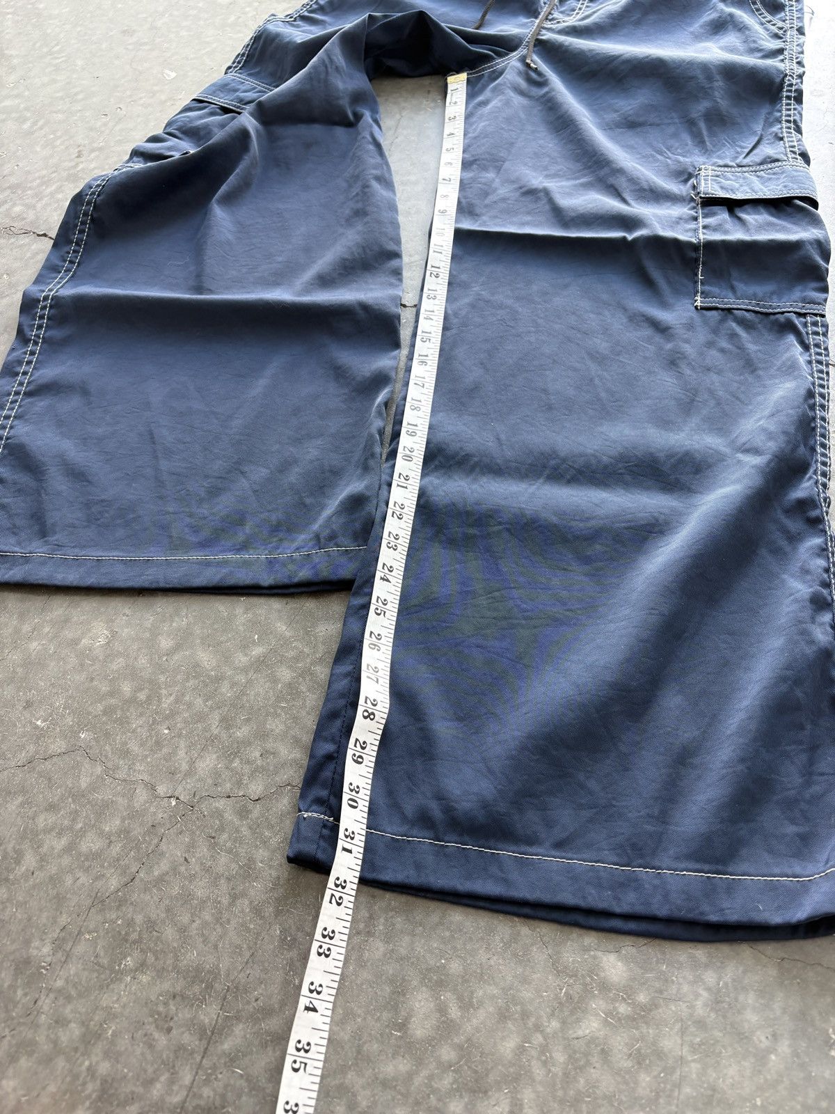Vintage Vintage 90s Kikwear Baggy Cargo Pants Nylon Rave Adjustable Size US 34 / EU 50 - 12 Thumbnail