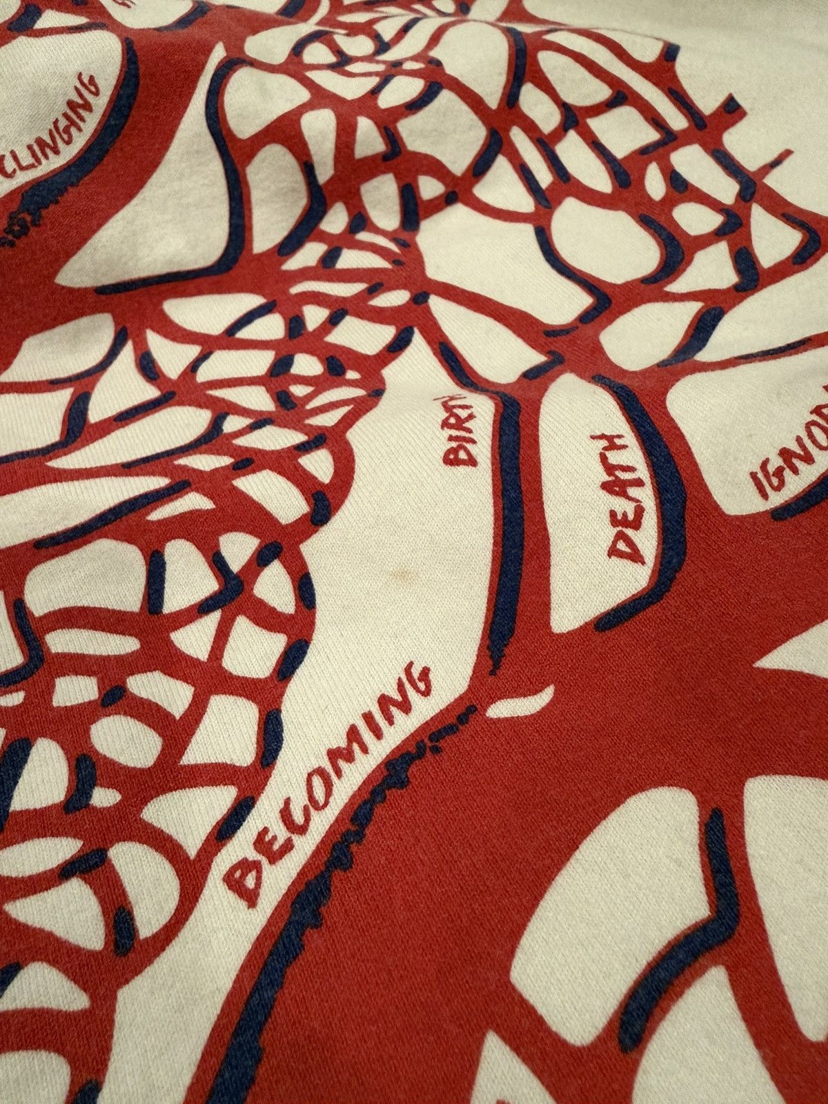 PHENOMENON Phenomenon Tree Branch Graphic Tee White / Red Size US L / EU 52-54 / 3 - 3 Thumbnail